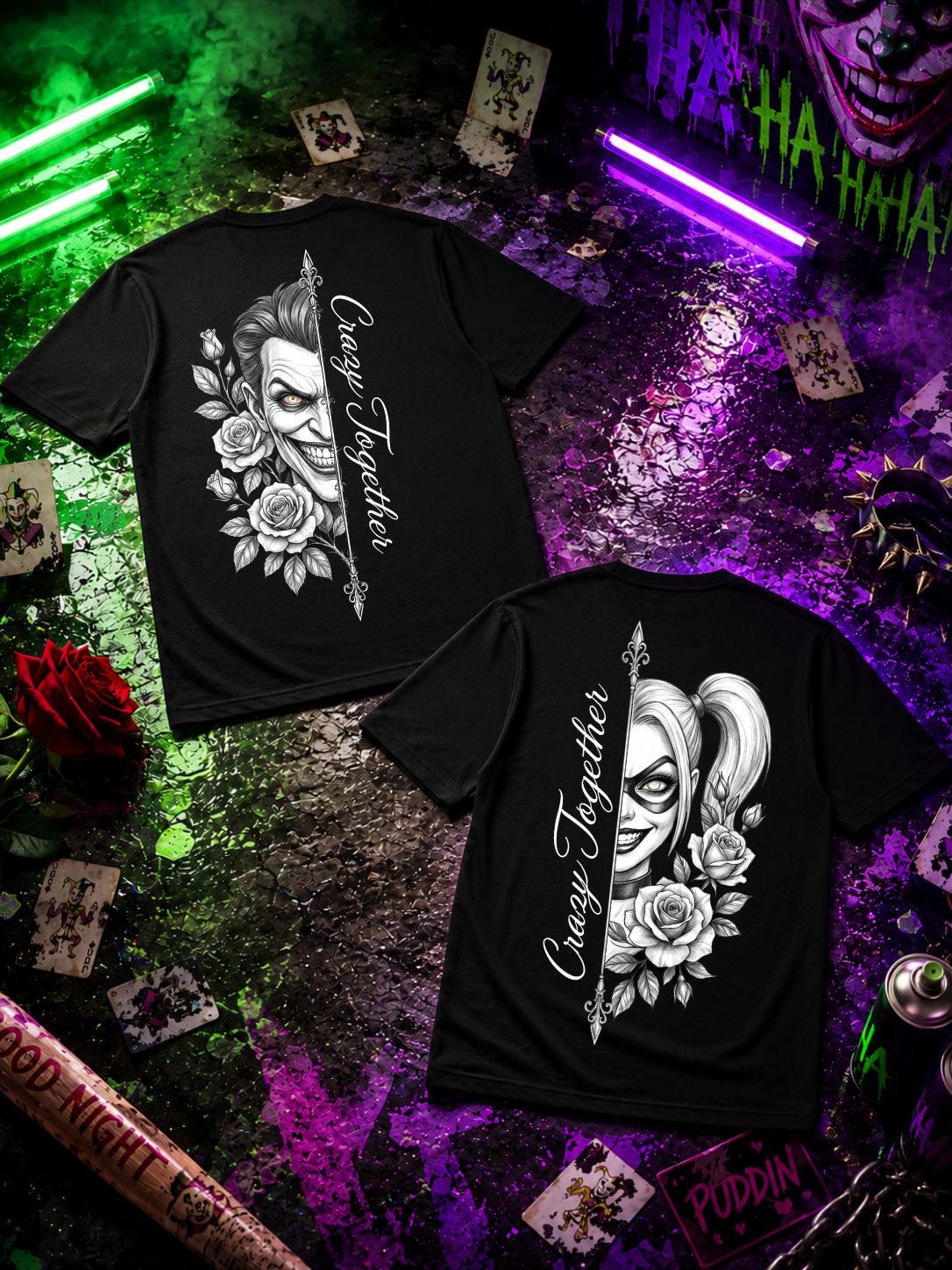 Crazy Together - Couple Shirt Bundle