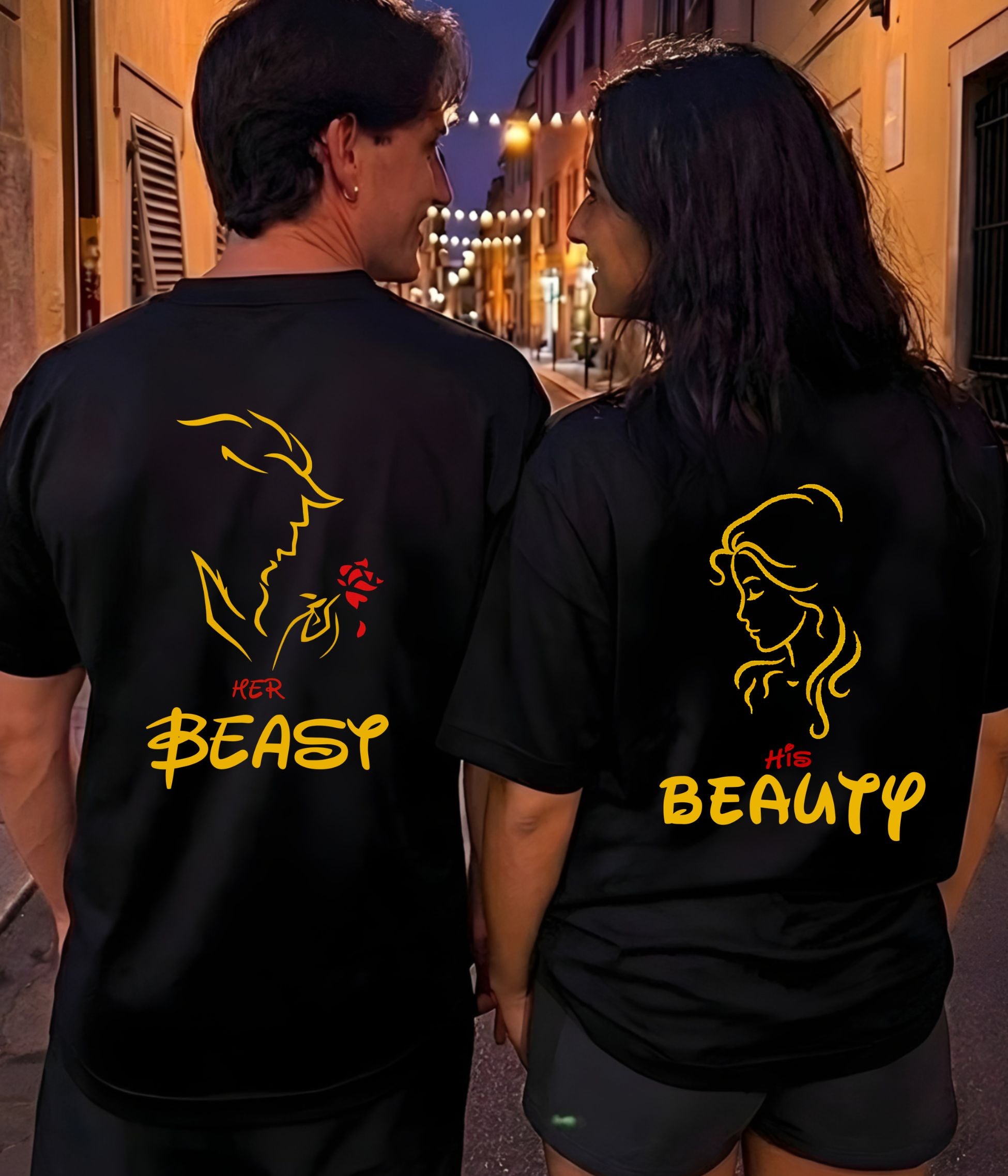 Beauty and Beast - Couple Shirt Bundle