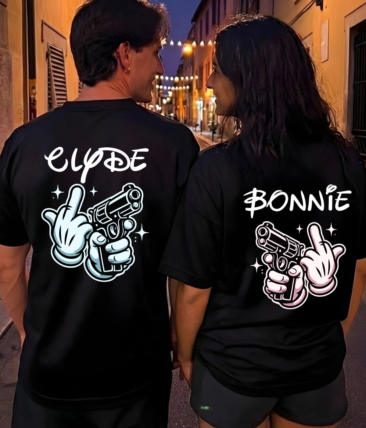 Bonnie & Clyde - Couple Shirt Bundle