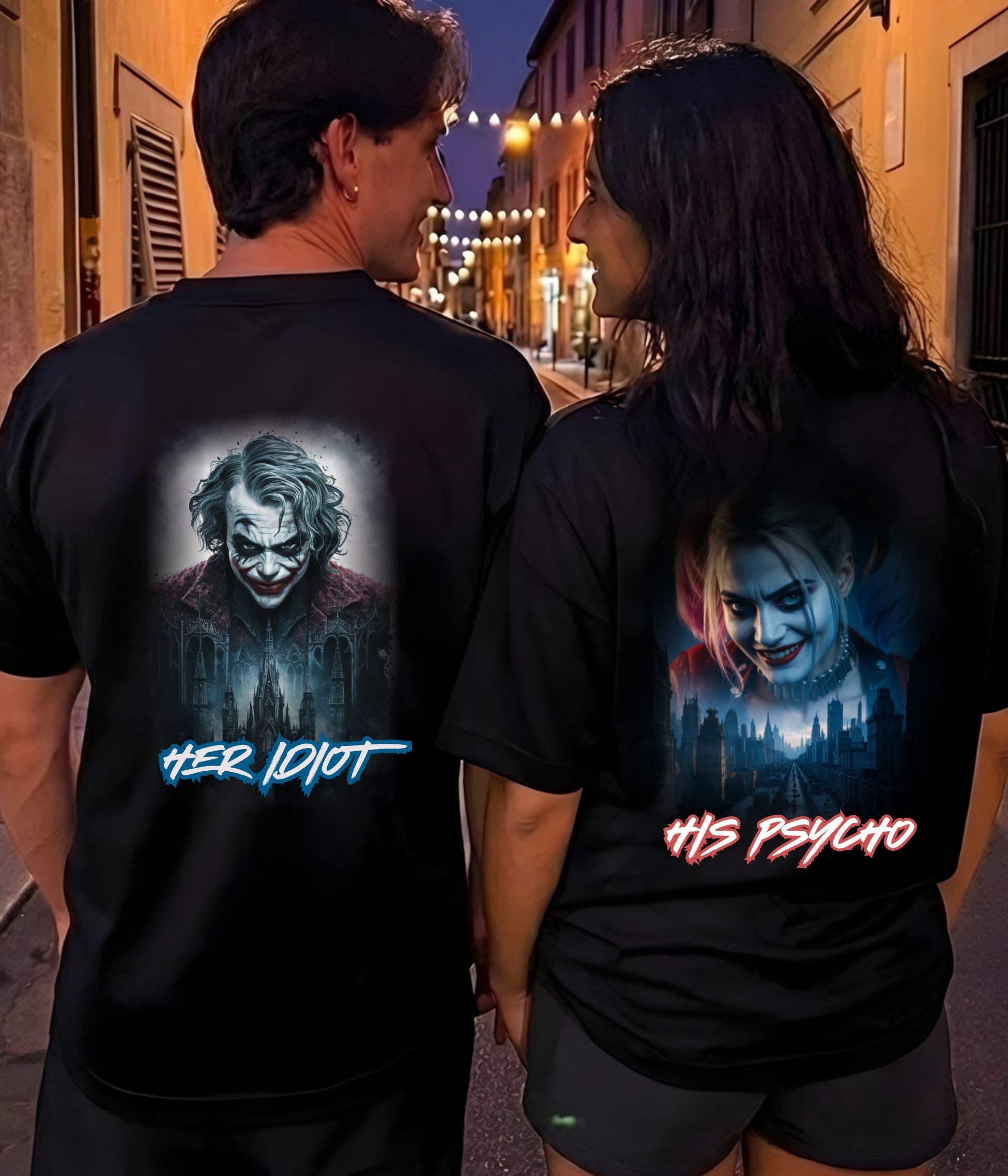 Psycho & Idiot - Couple Shirt Bundle
