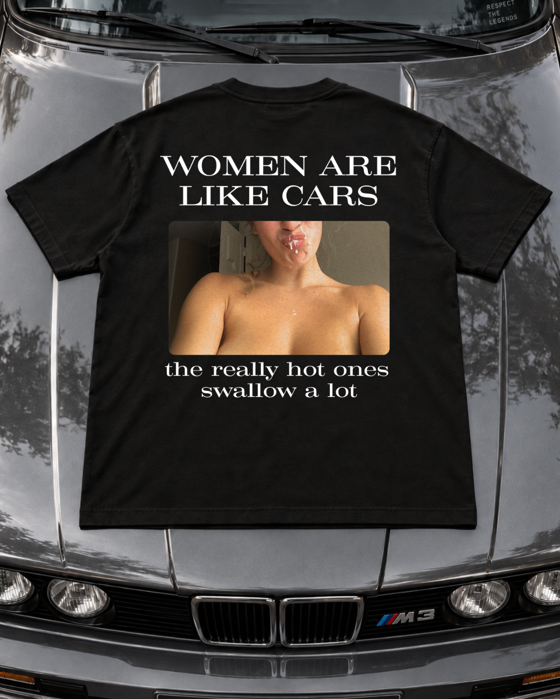 women like cars - Oversized Shirt