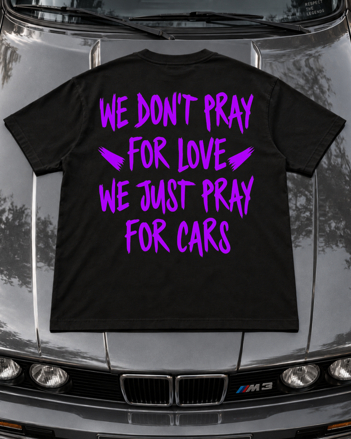 pray for cars - Oversized Shirt