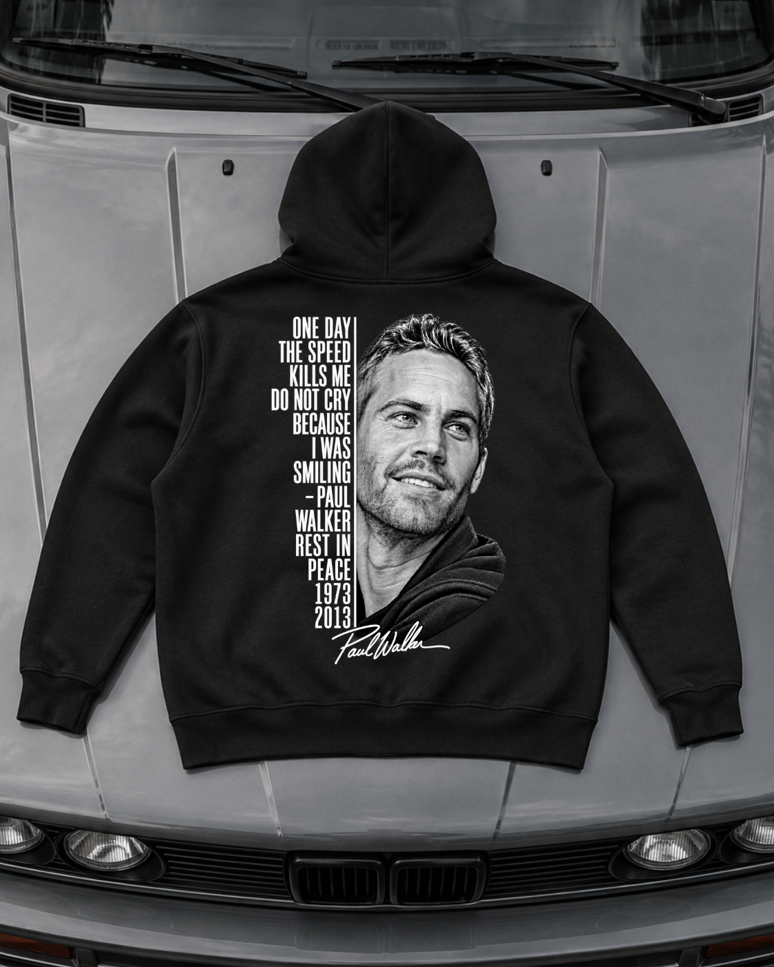 One day - Hoodie Unisex Backprint
