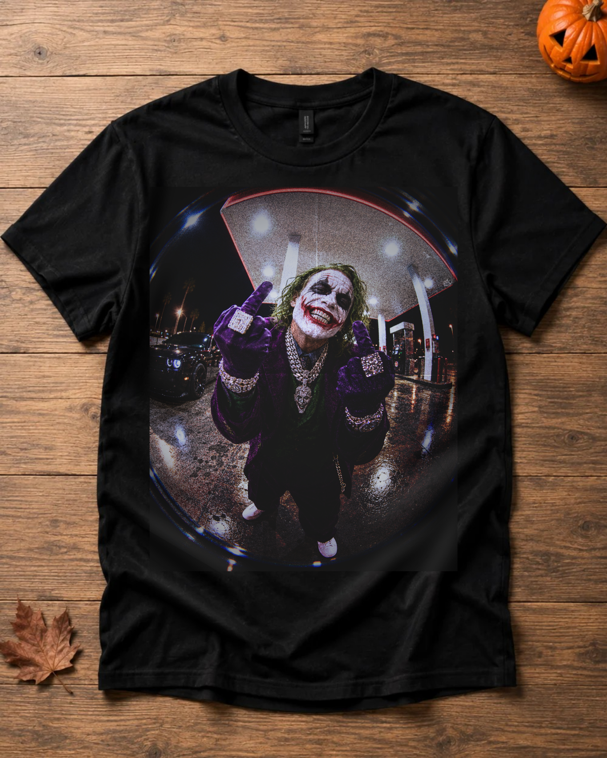 Joker Gas Station - Halloween Shirt Unisex