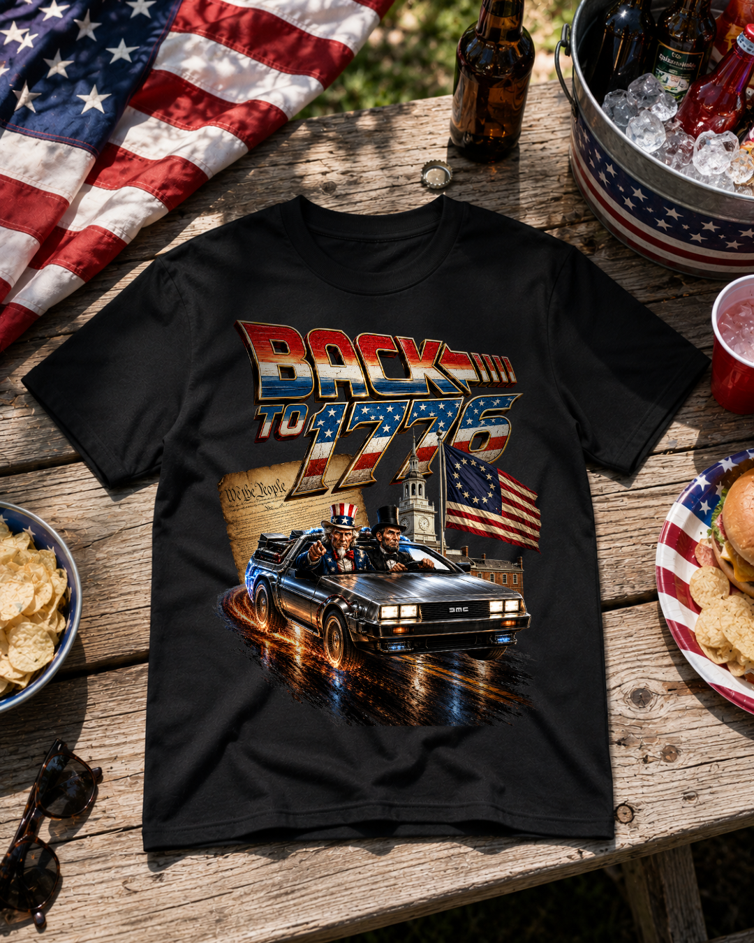 Back to 1776 - Shirt Unisex