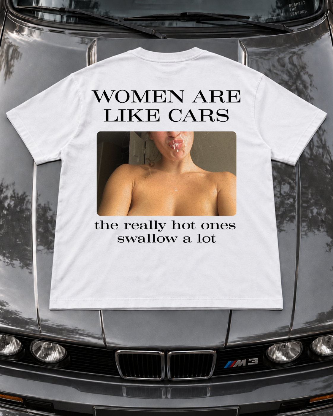 women like cars - Oversized Shirt