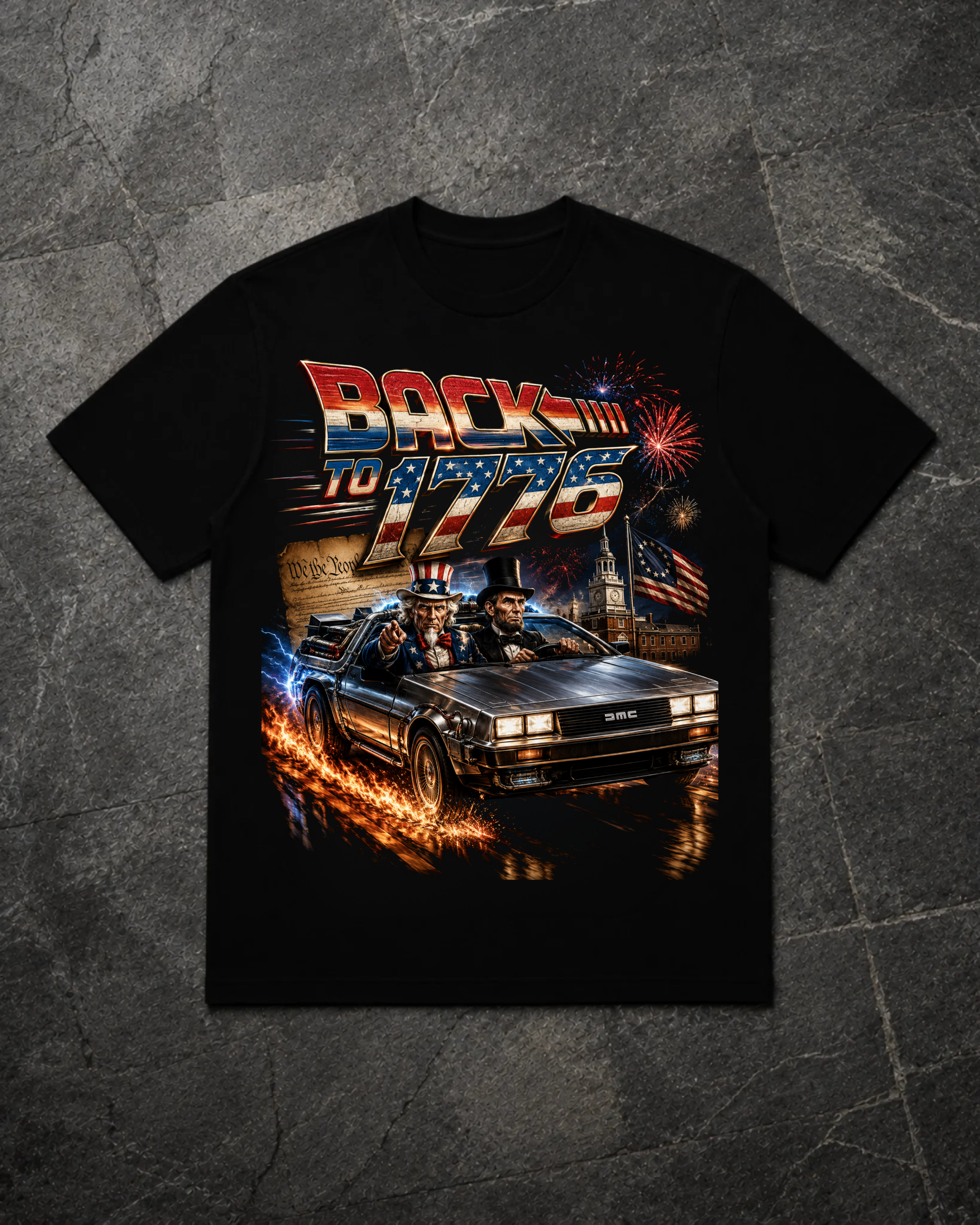 Back to 1776 - Shirt Unisex