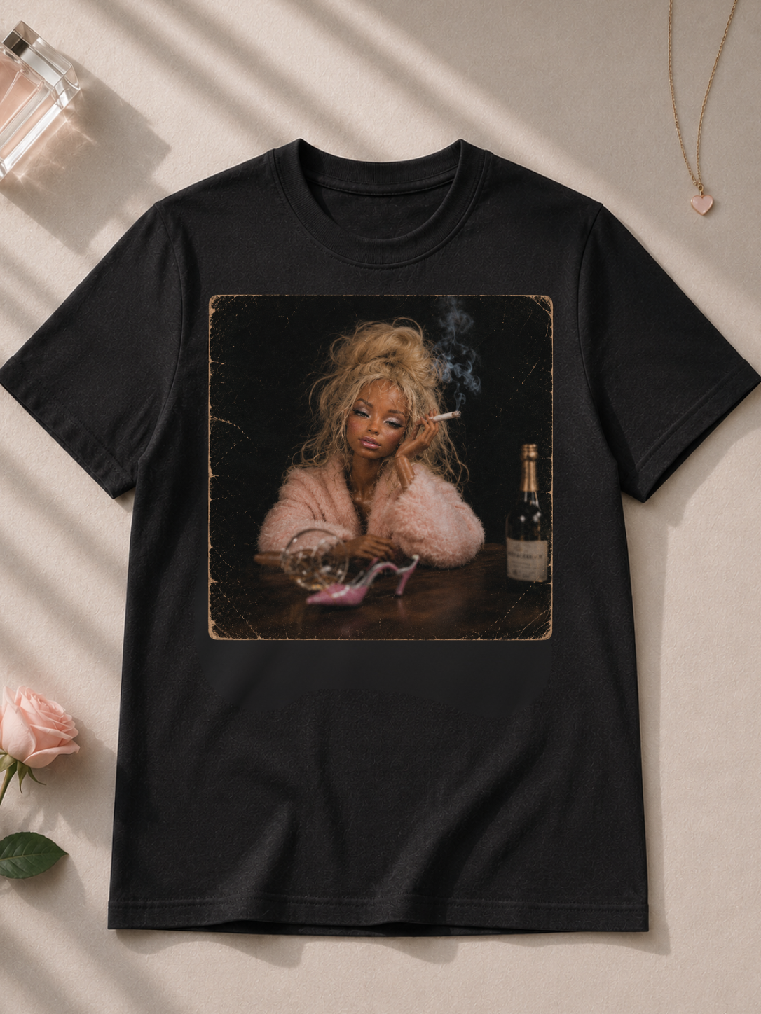 Bad mood blondie - Shirt Unisex