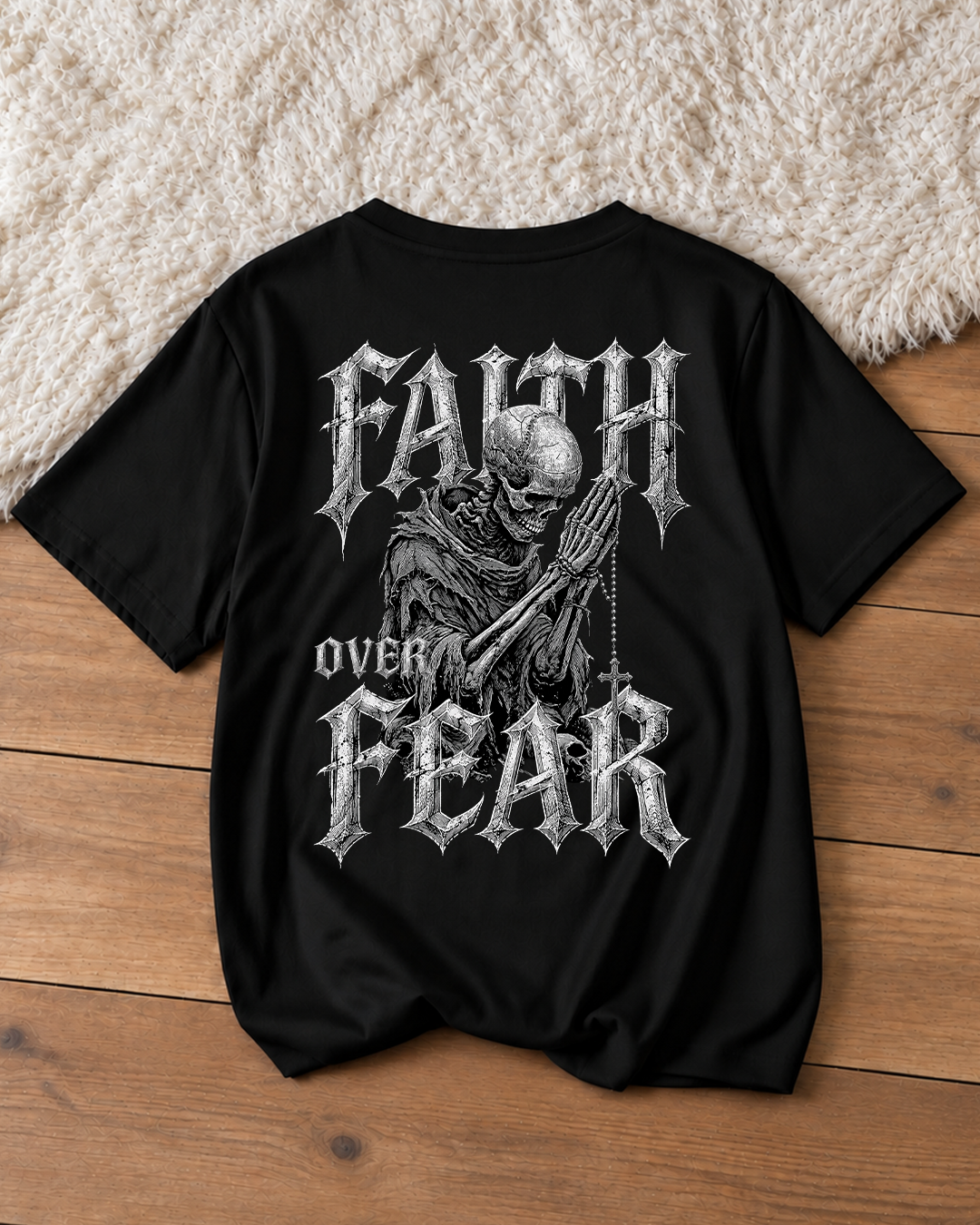 Faith over Fear - Christian Halloween Shirt