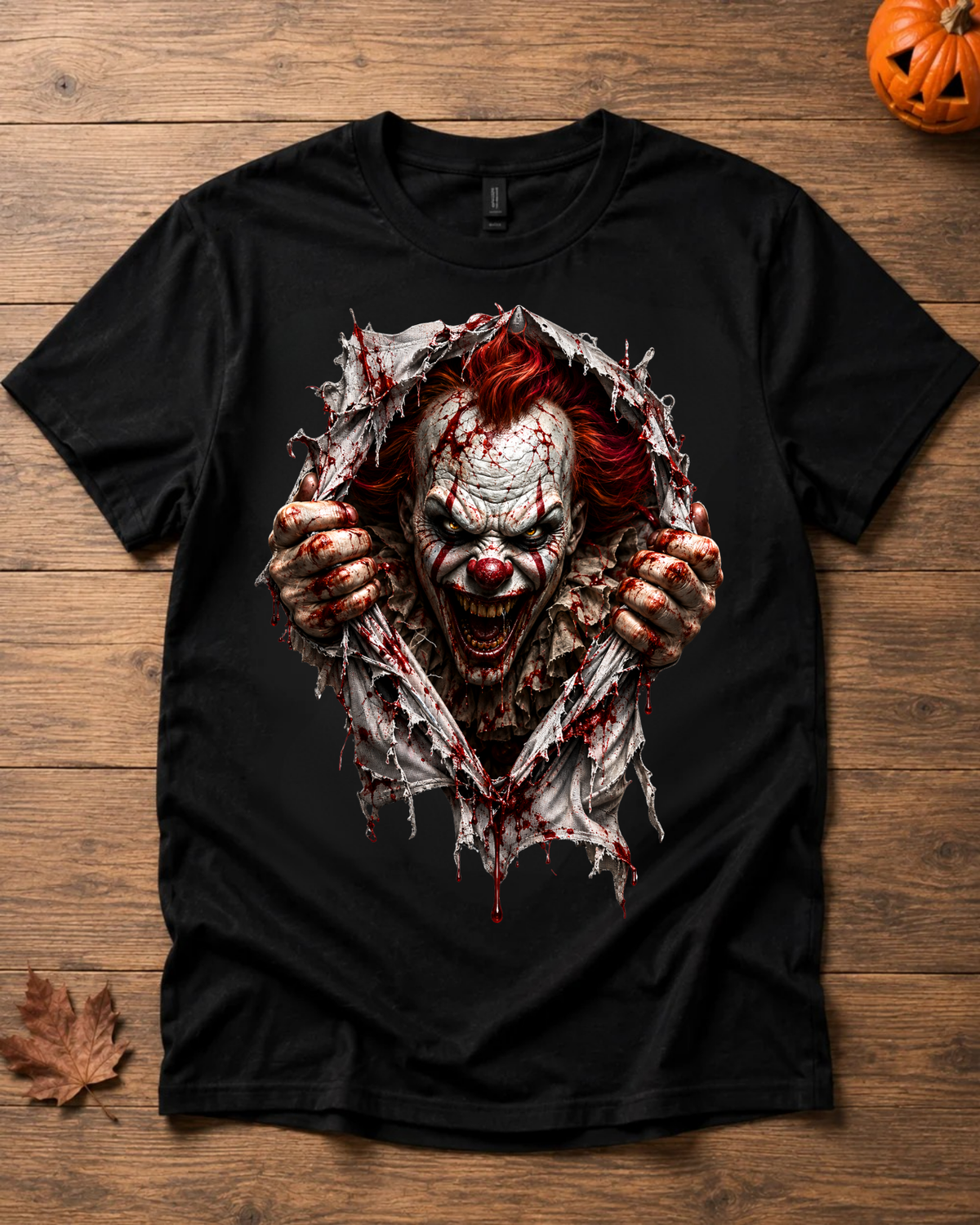 Ripping Clown - Halloween Shirt Unisex