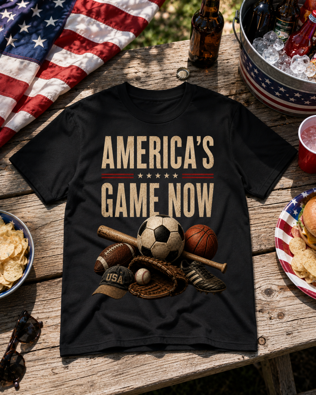 America's Game Now - Shirt Unisex
