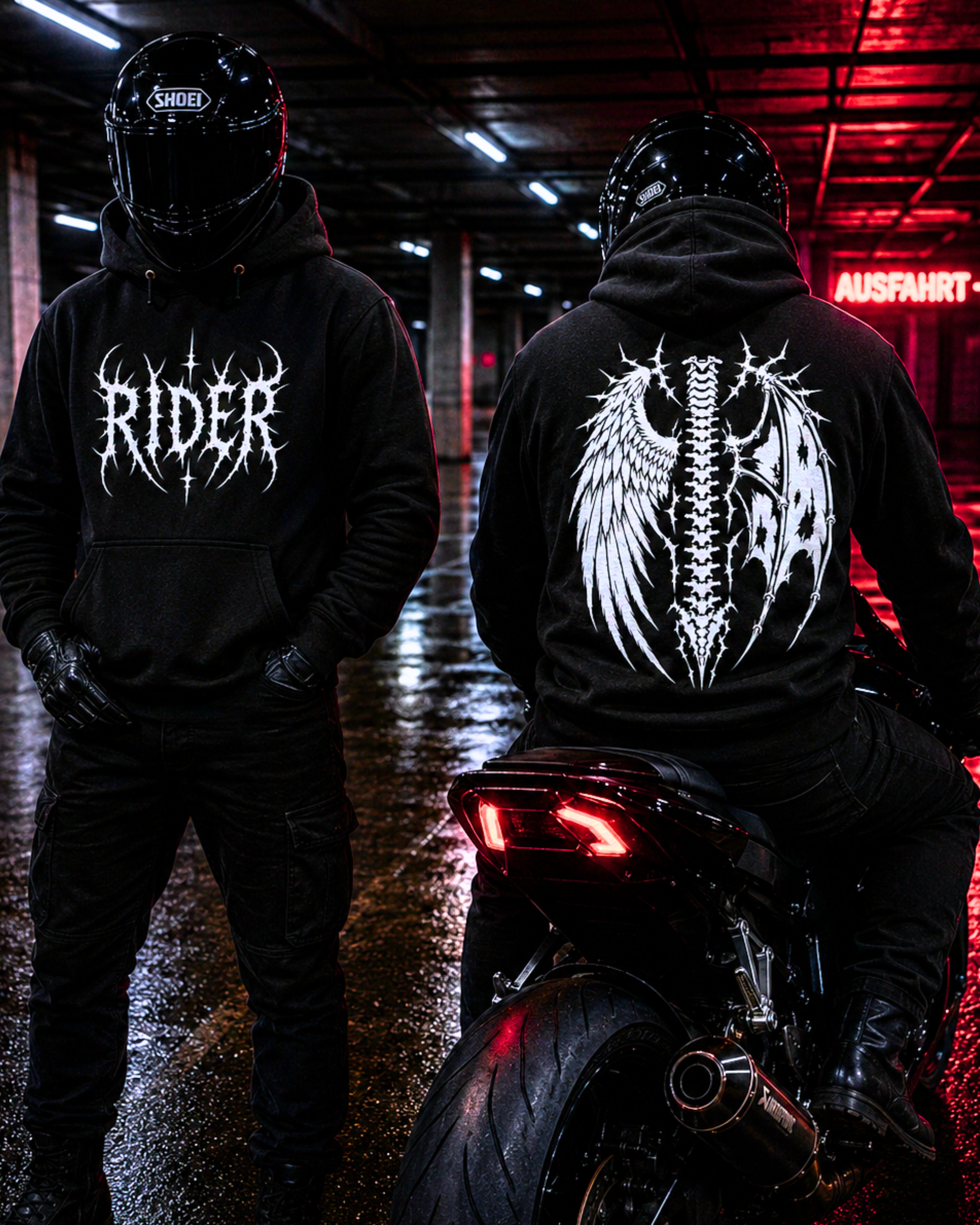 Rider Wings - Premium Hoodie Unisex