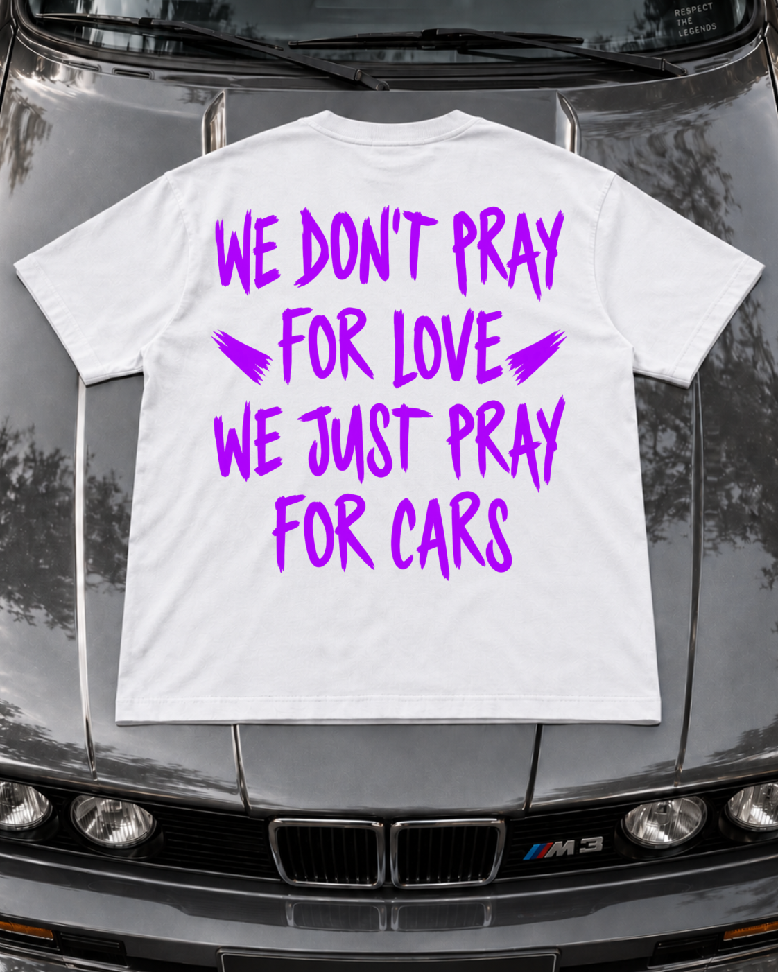 pray for cars - Oversized Shirt