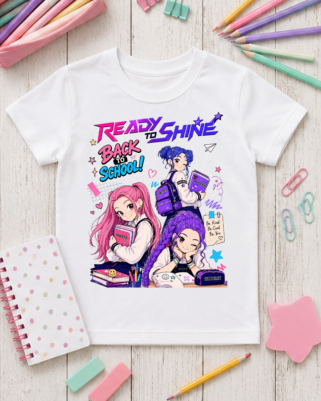Ready to Shine - Perfect Back to School Shirt for Kids - Unisex