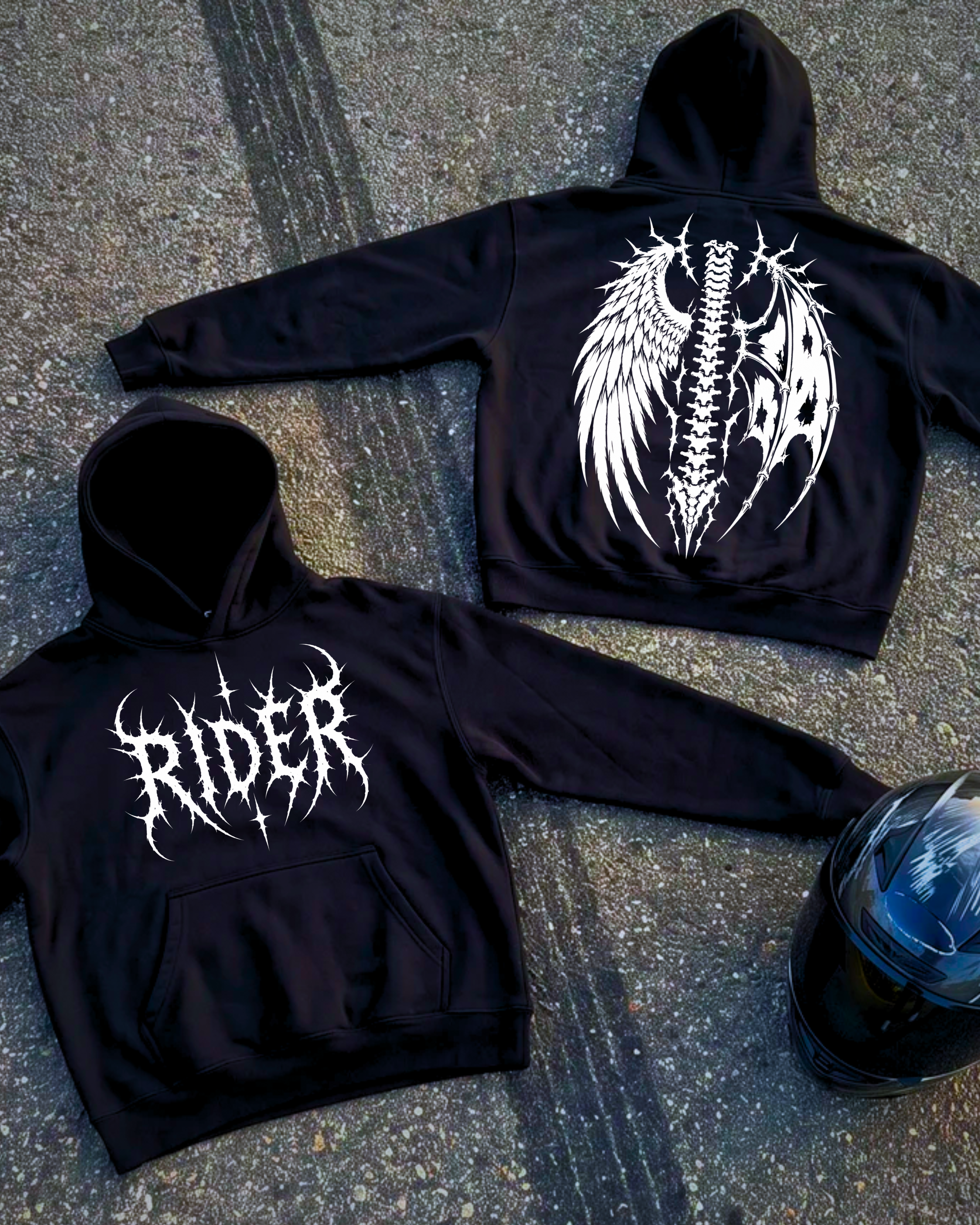 Rider Wings - Premium Hoodie Unisex