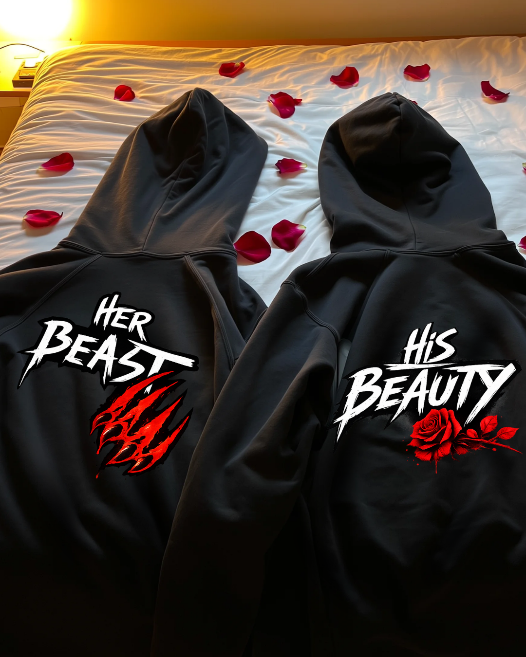 Beast + Beauty - Couple Hoodie Bundle