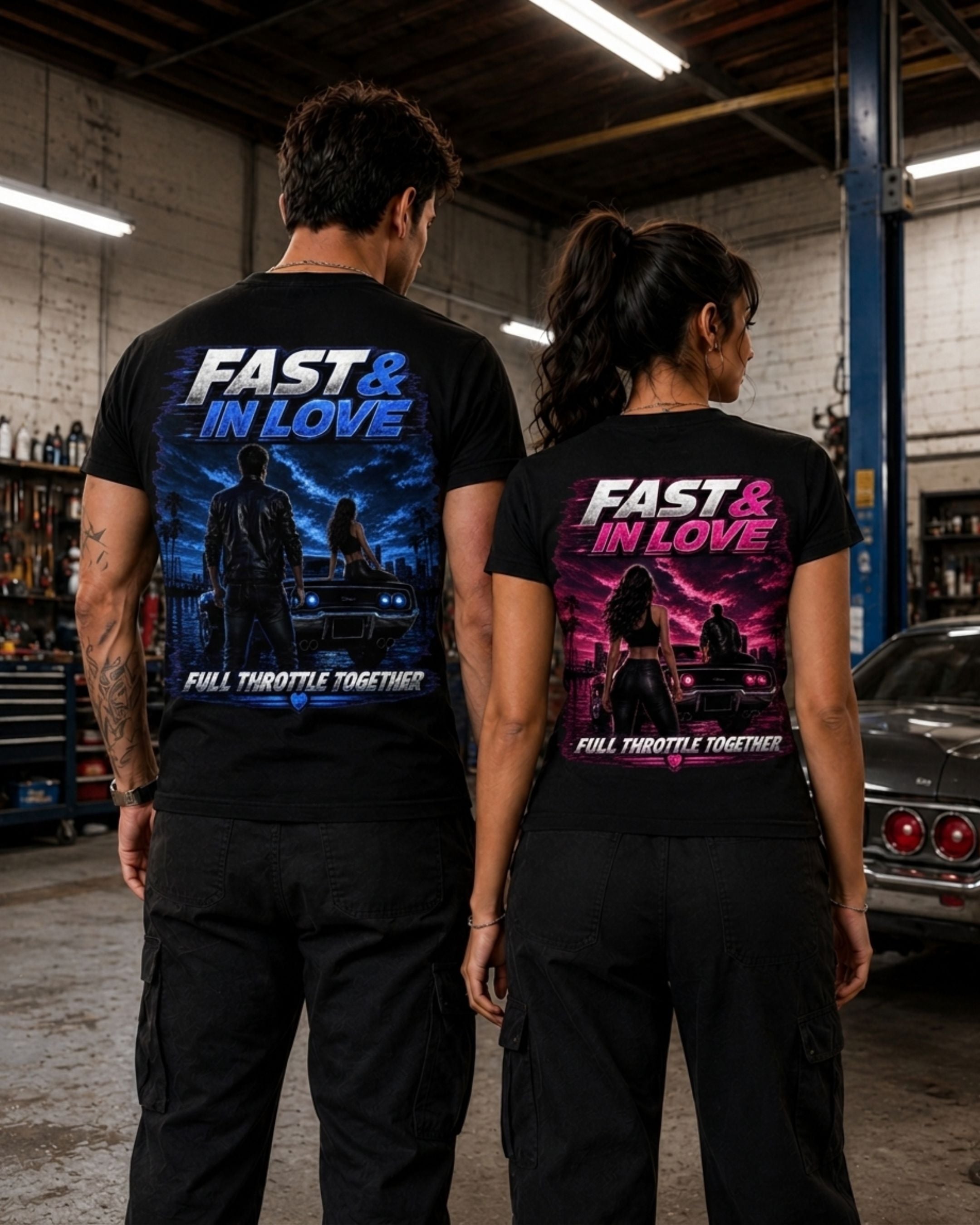 Fast & In Love - Couple Shirt Bundle