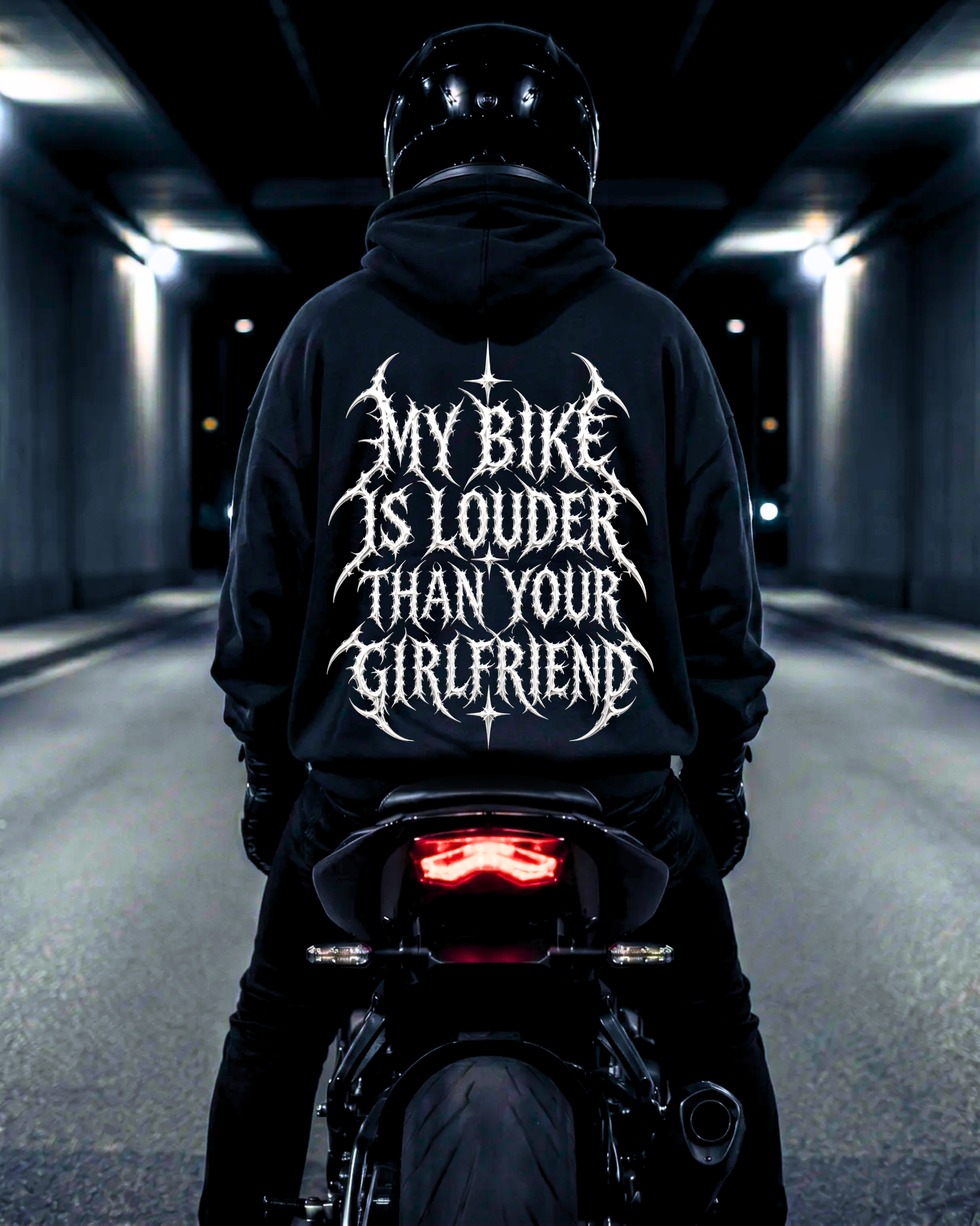 My Bike Is Louder - Premium Hoodie Unisex
