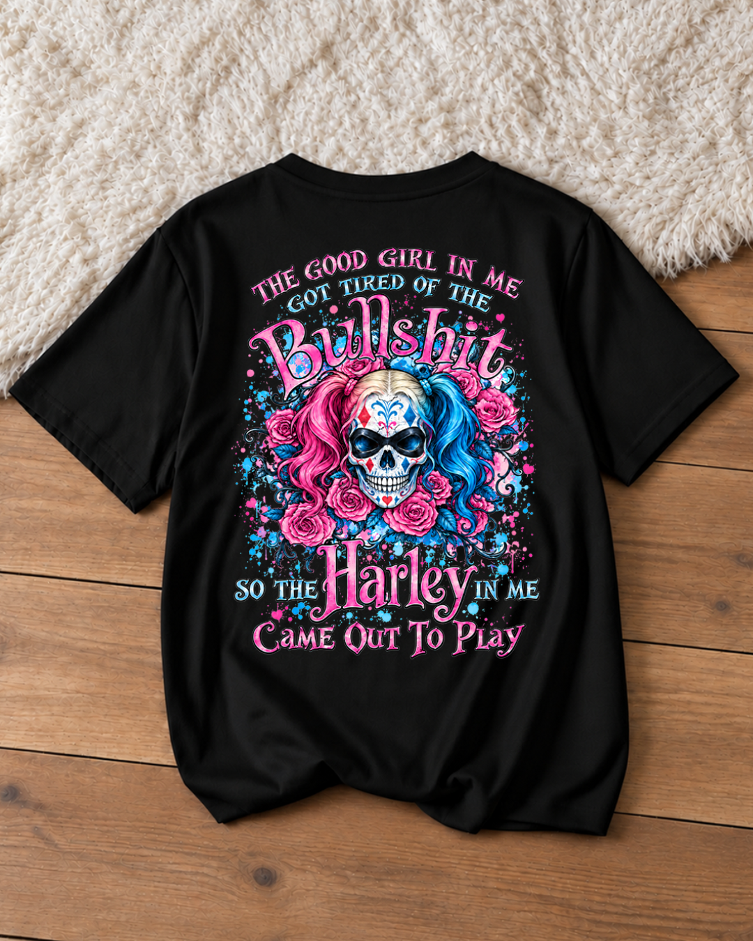 The Good Girl in Me - Harley Halloween Shirt