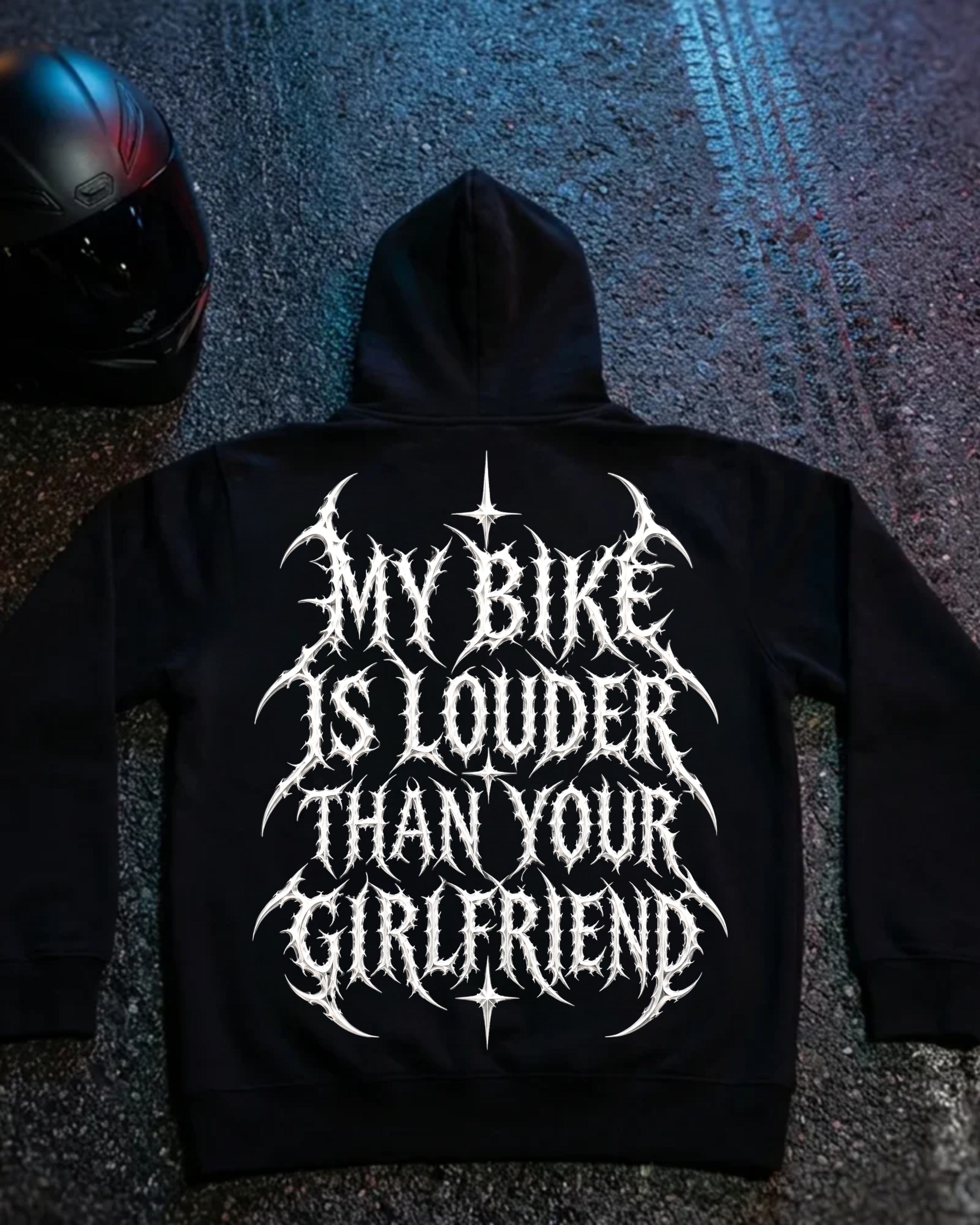 My Bike Is Louder - Premium Hoodie Unisex