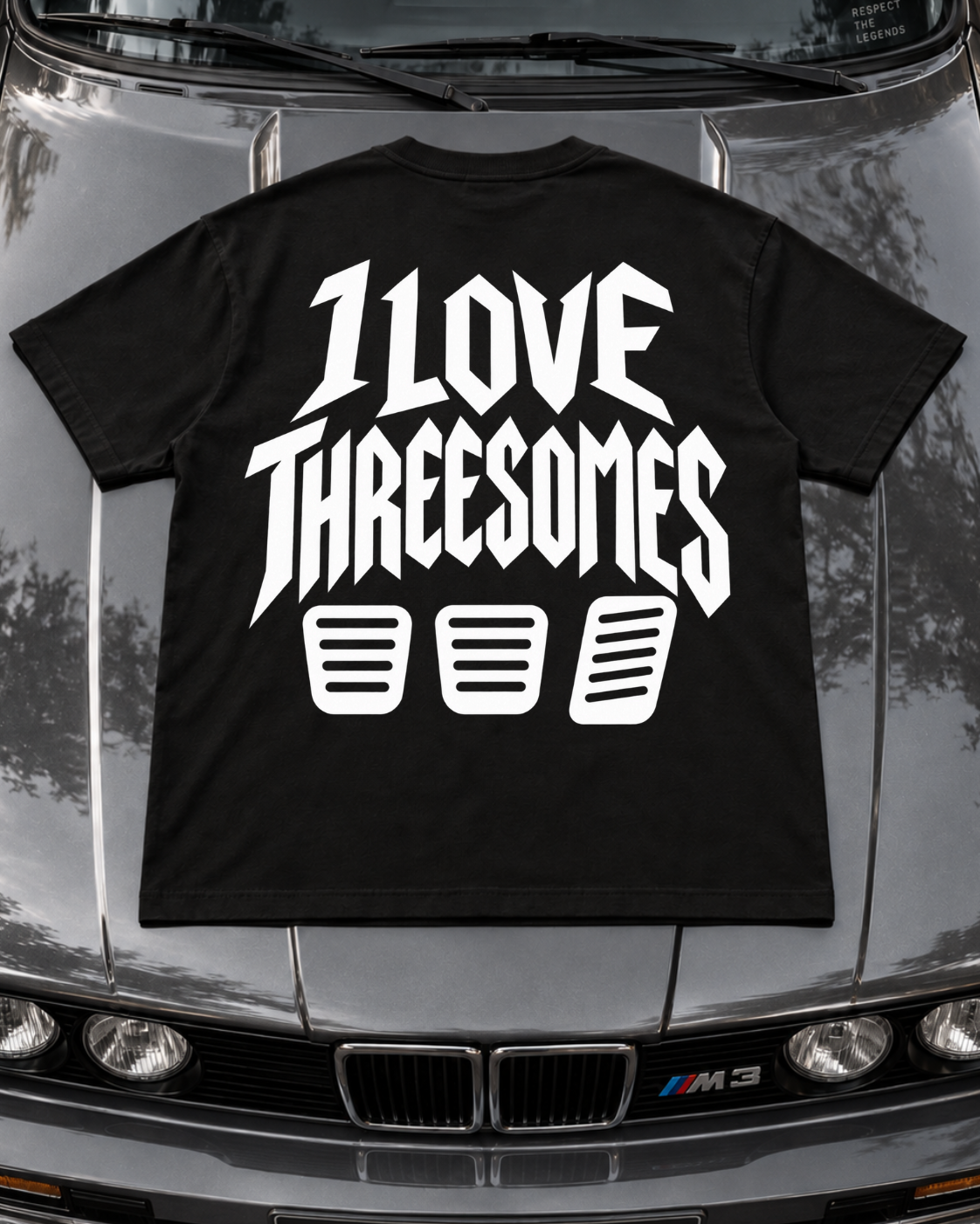 love threesomes - Oversized Shirt