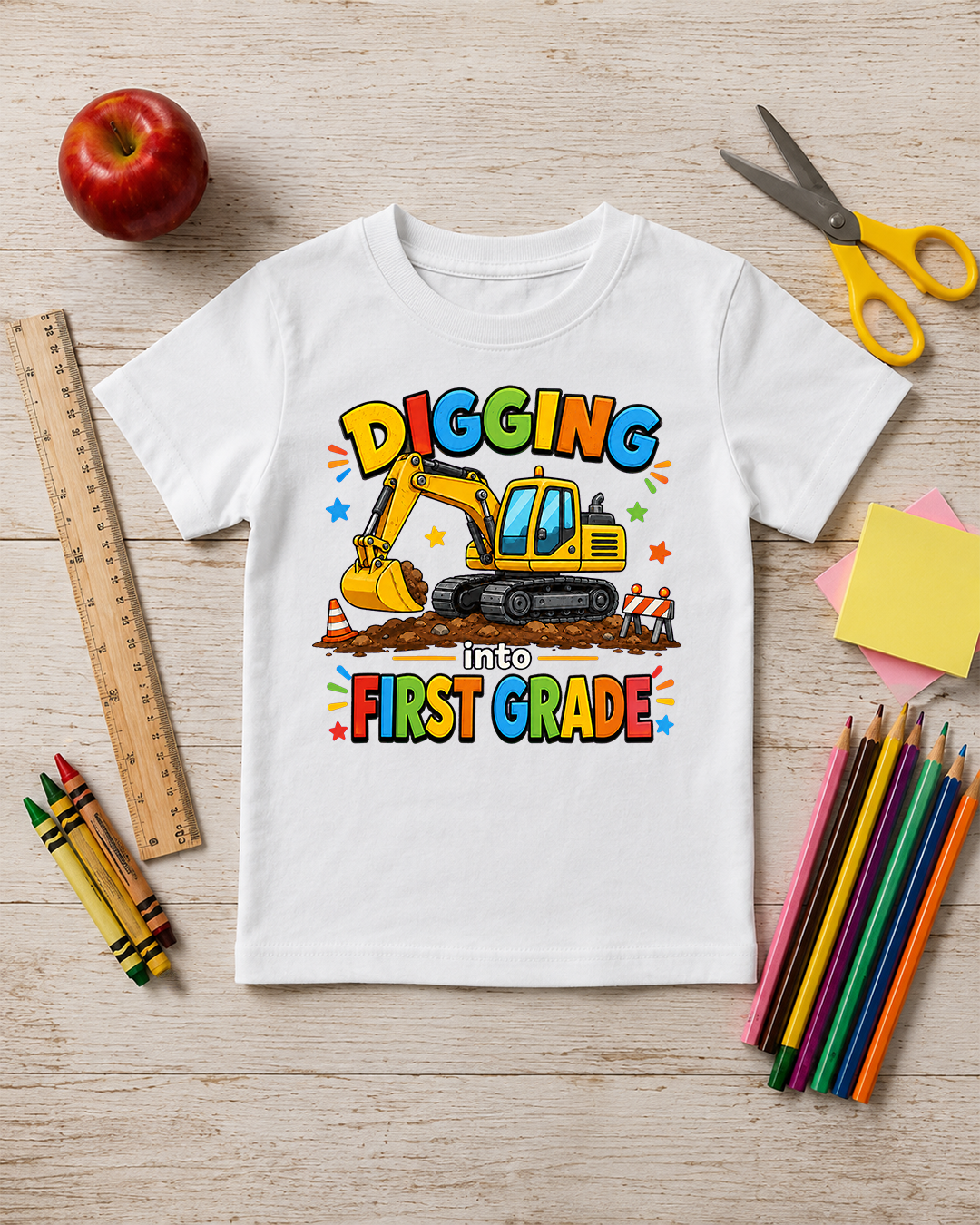 Digging into Kindergarten - Perfect First Day Of School Shirt - Unisex