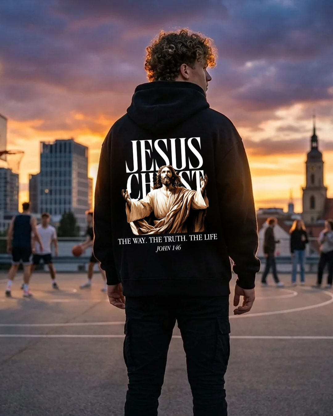 Jesus Christ - Oversized Hoodie