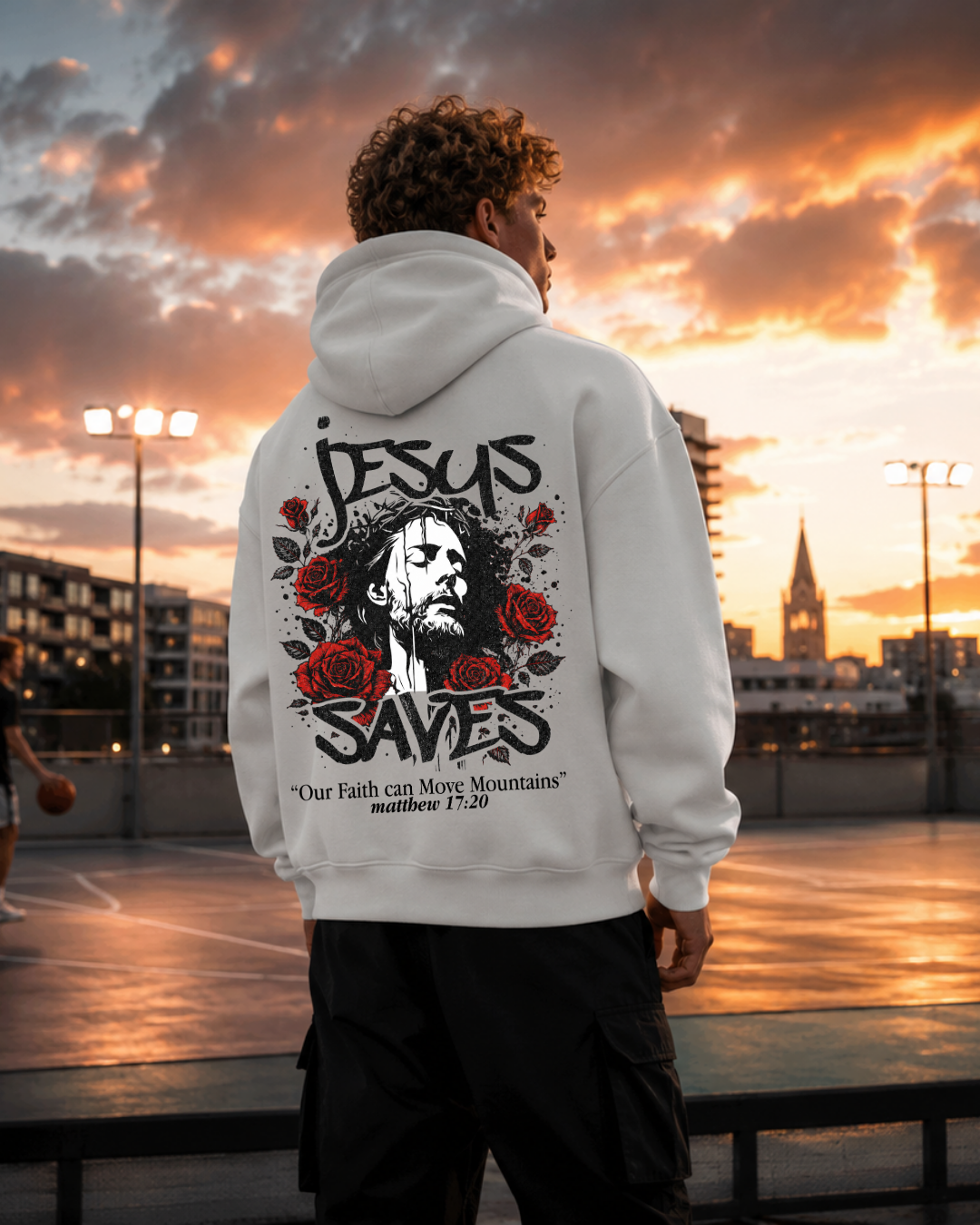 Jesus saves - Oversized Hoodie