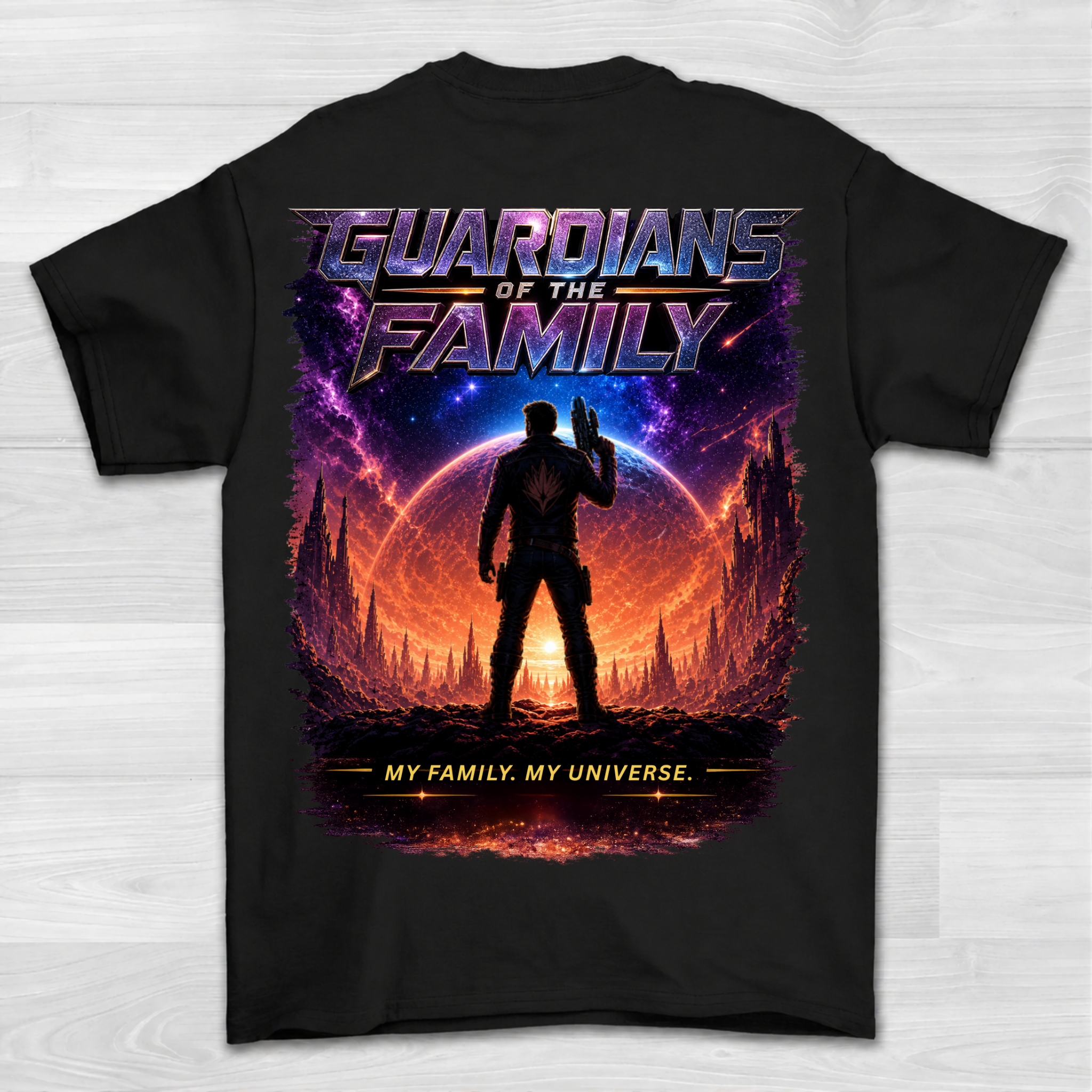 Guardians of the Family - Shirt Unisex Backprint