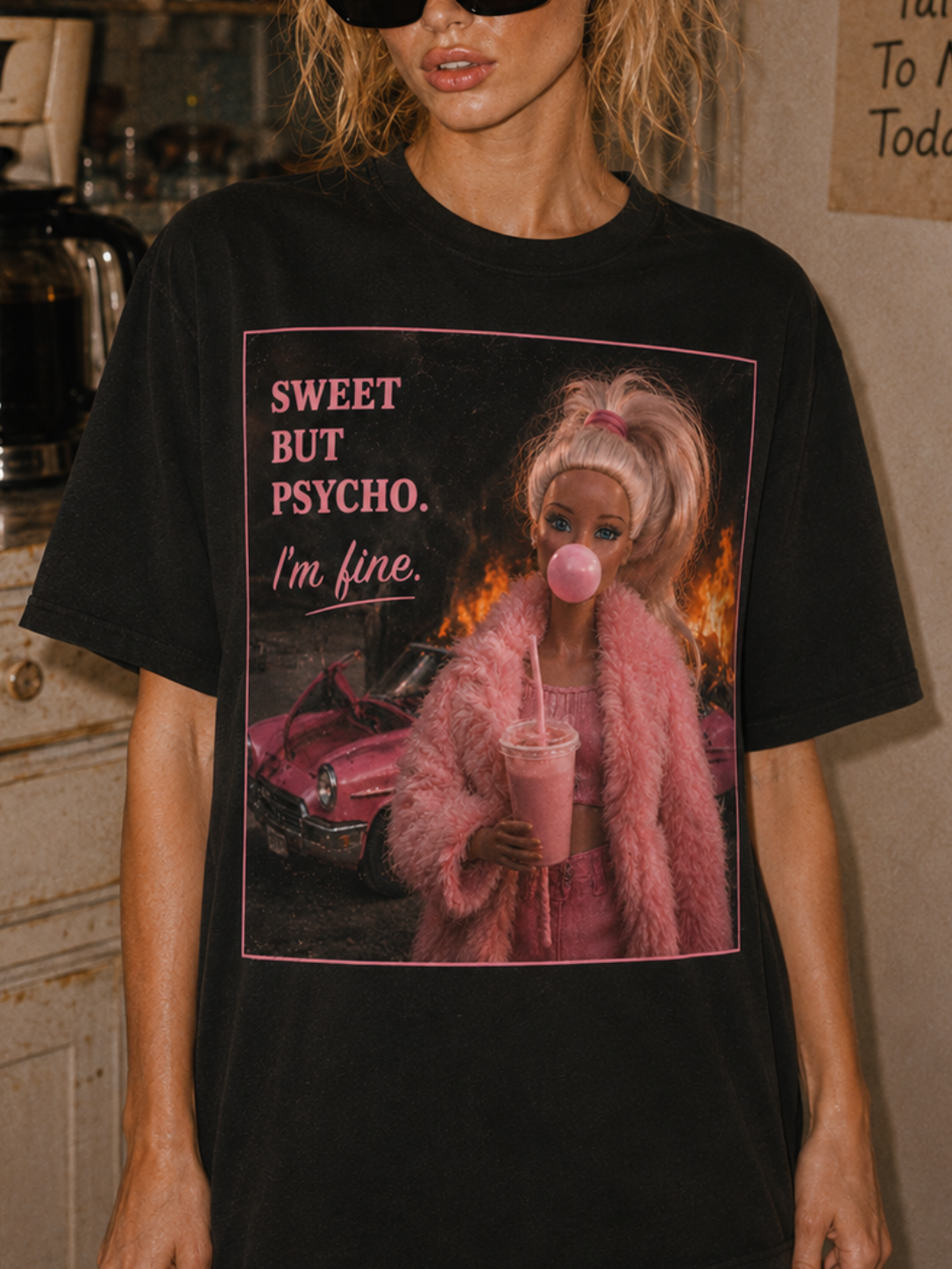 Sweet pink psycho - Shirt Unisex