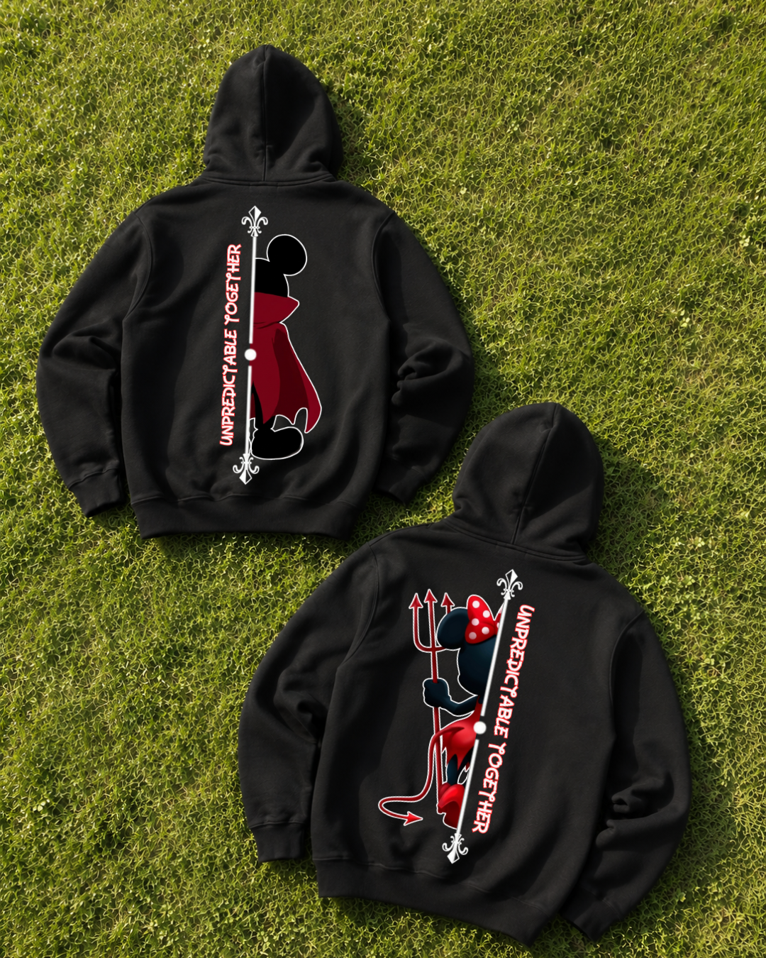 unstoppable together - Couple Hoodie Bundle