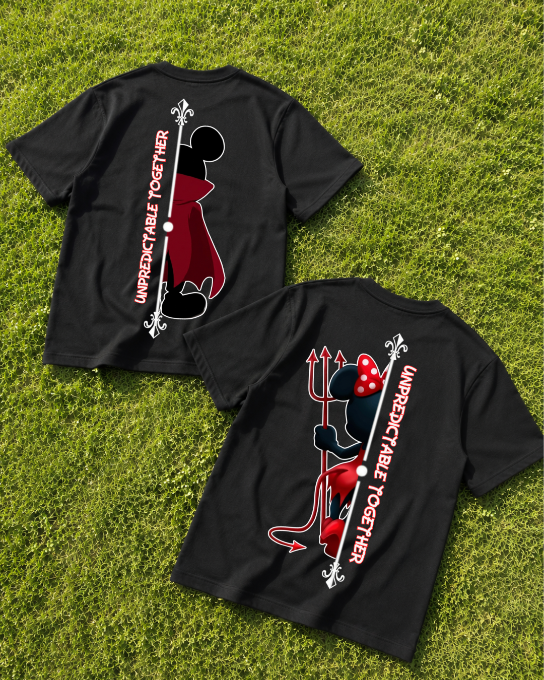 unpredictable together - Couple Shirt Bundle