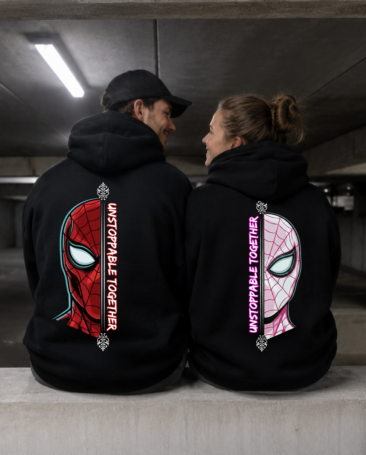 Unstoppable Together - Couple Hoodie Bundle