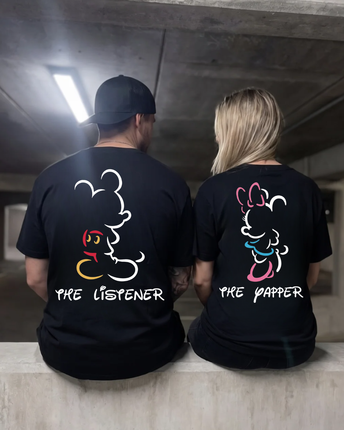 Yapper / Listener - Couple Shirt Bundle