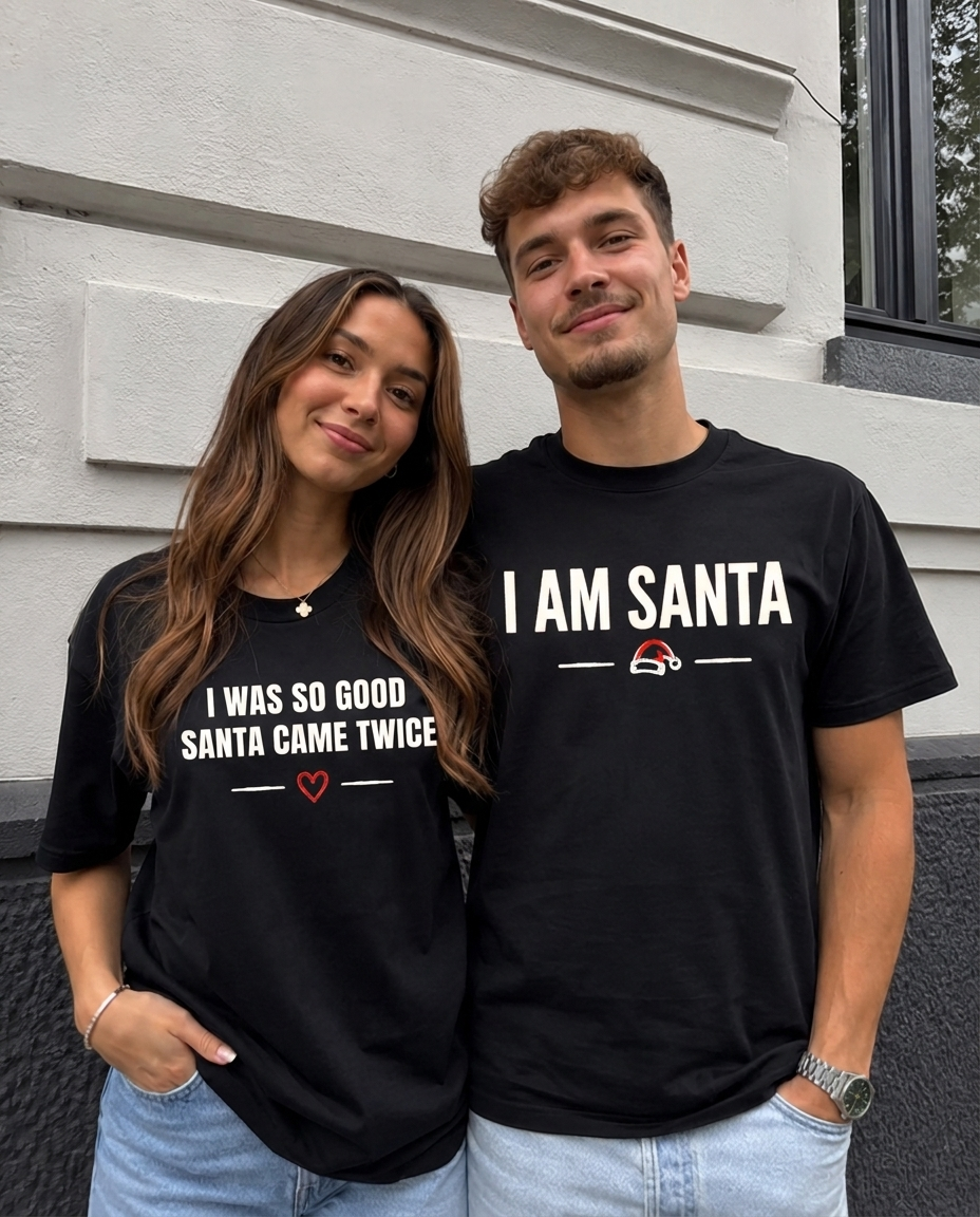 Santa came - Couple Shirt Bundle