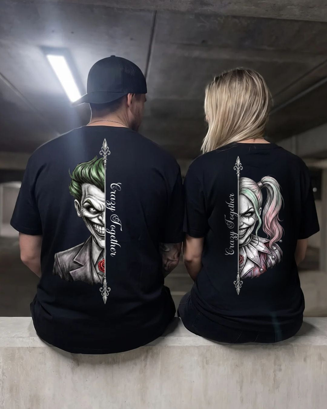 Crazy Together Real - Couple Shirt Bundle