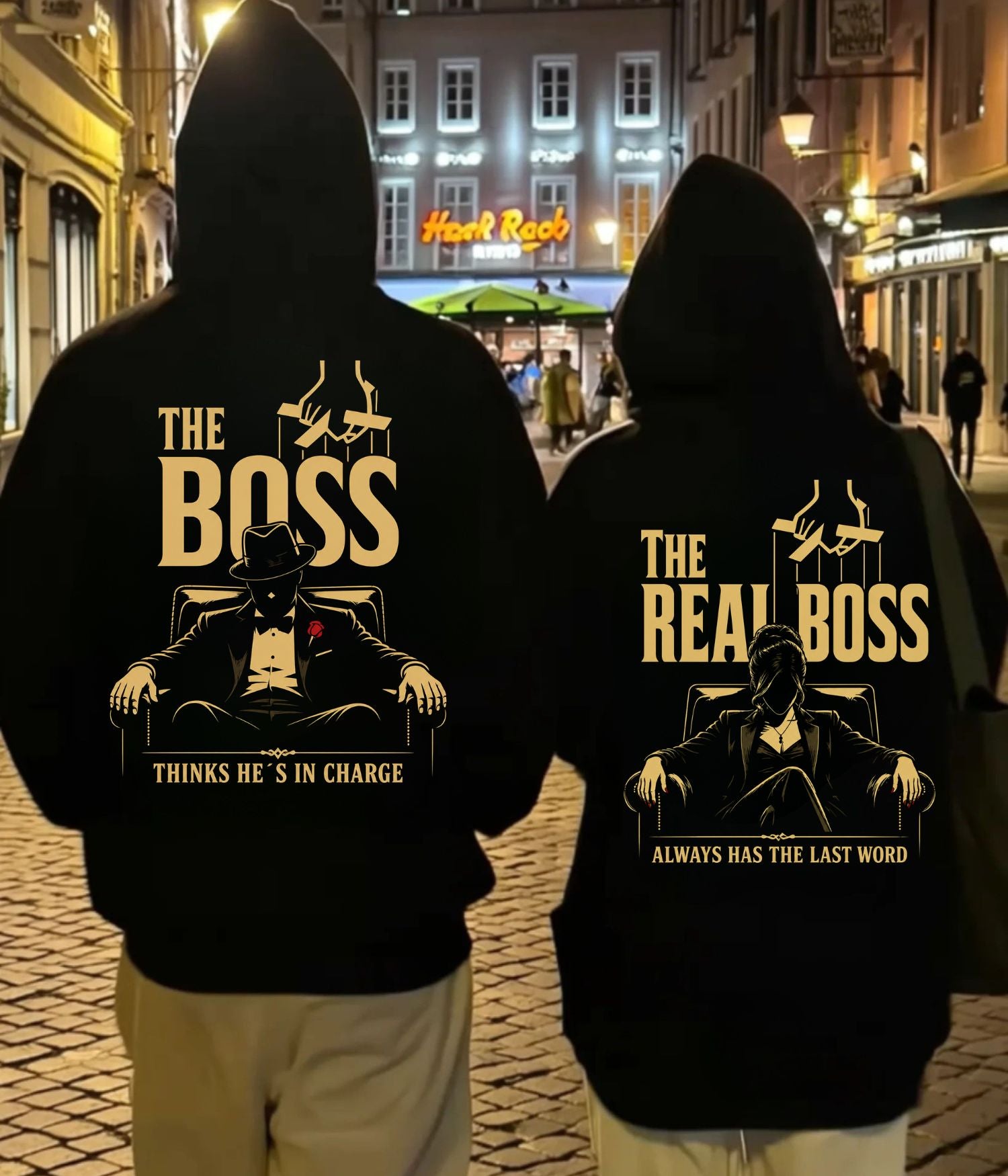 Boss / real Boss - Hoodie Couple Bundle