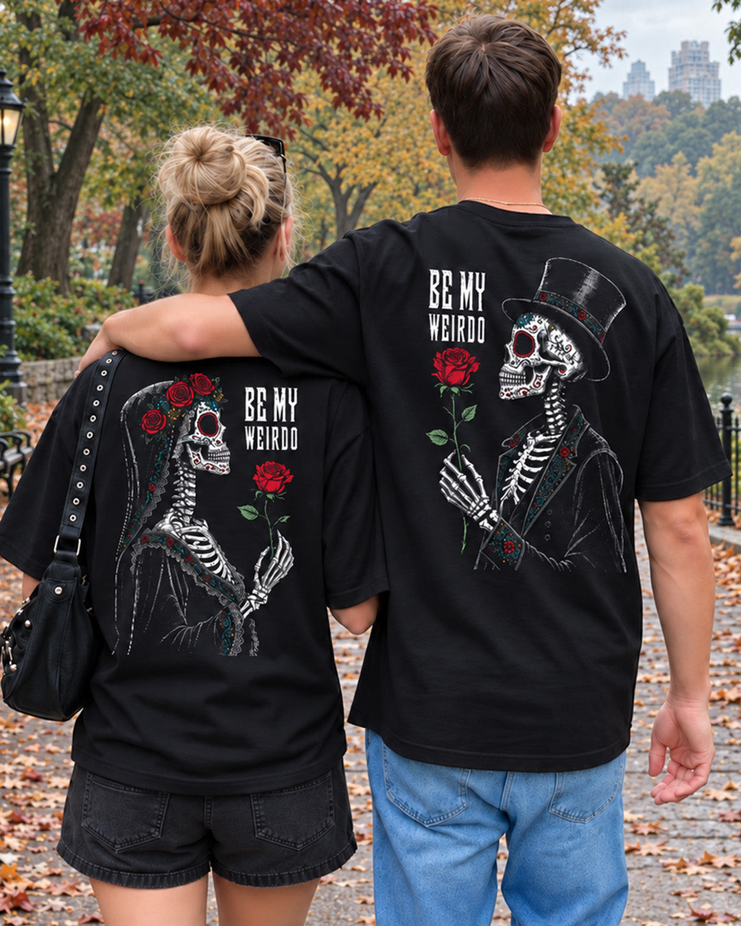 Be My Weirdo - Halloween Couple Shirt Bundle