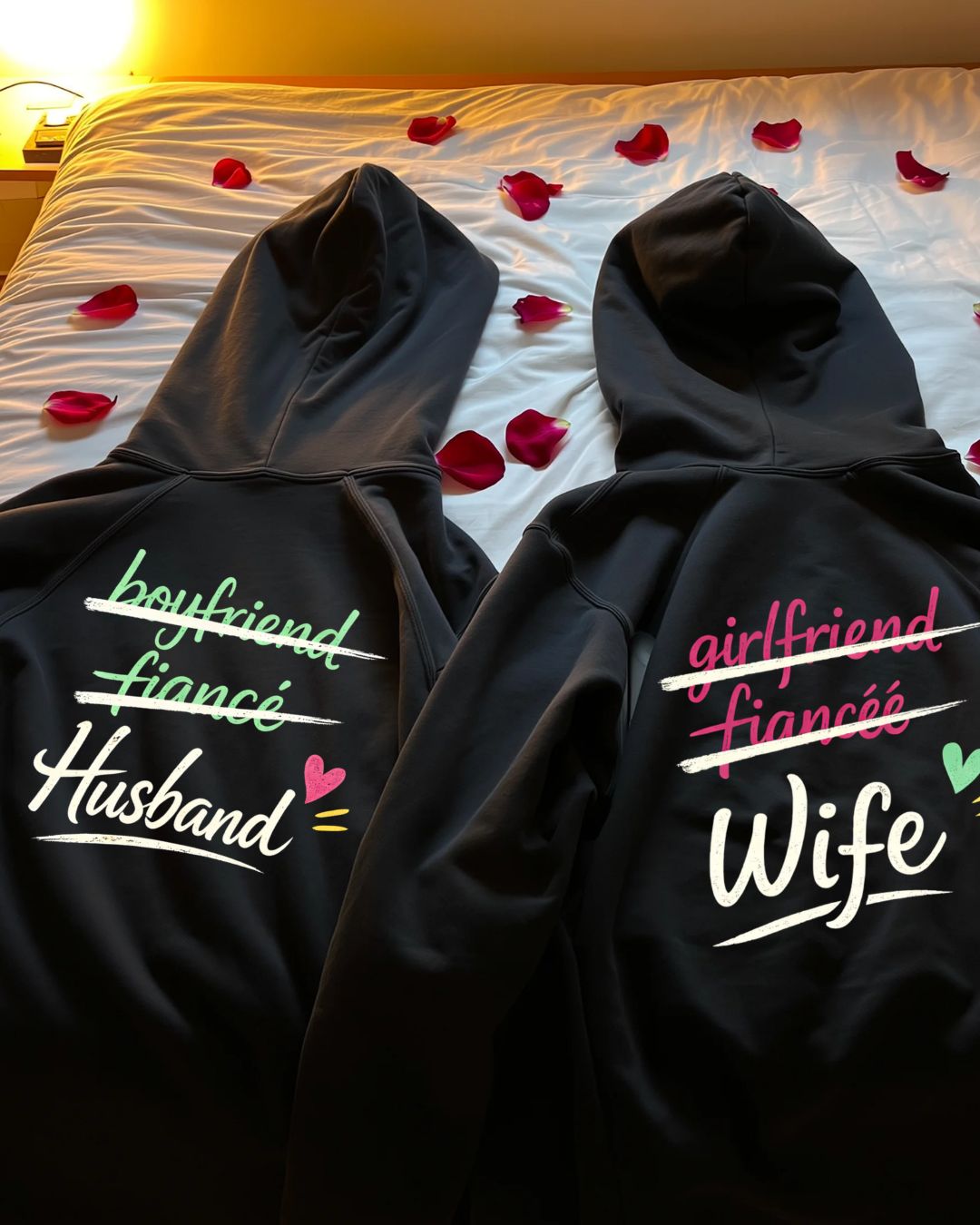 Husband & Wife Couple Hoodie Bundle