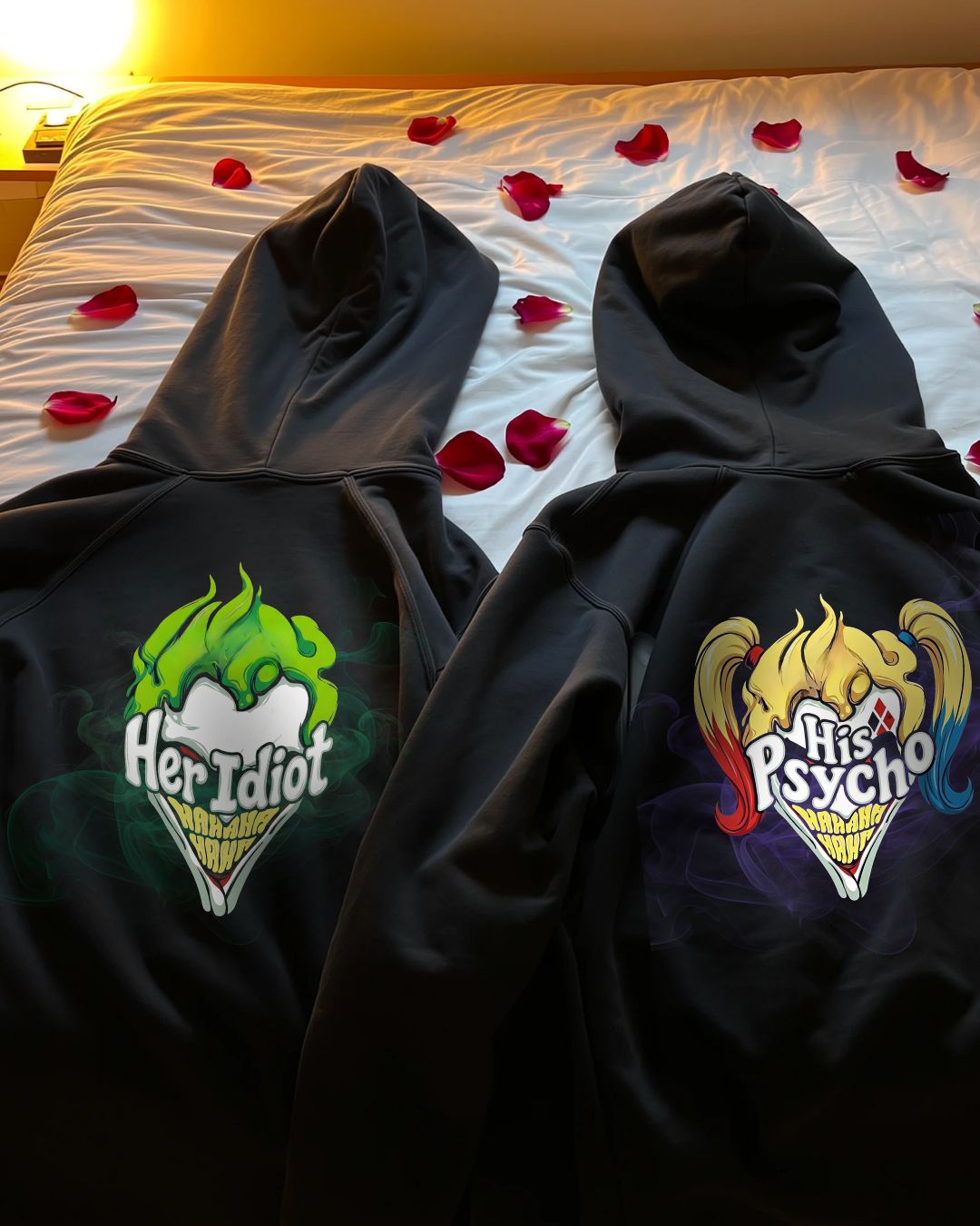 Idiot & Psycho - Couple Hoodie Bundle