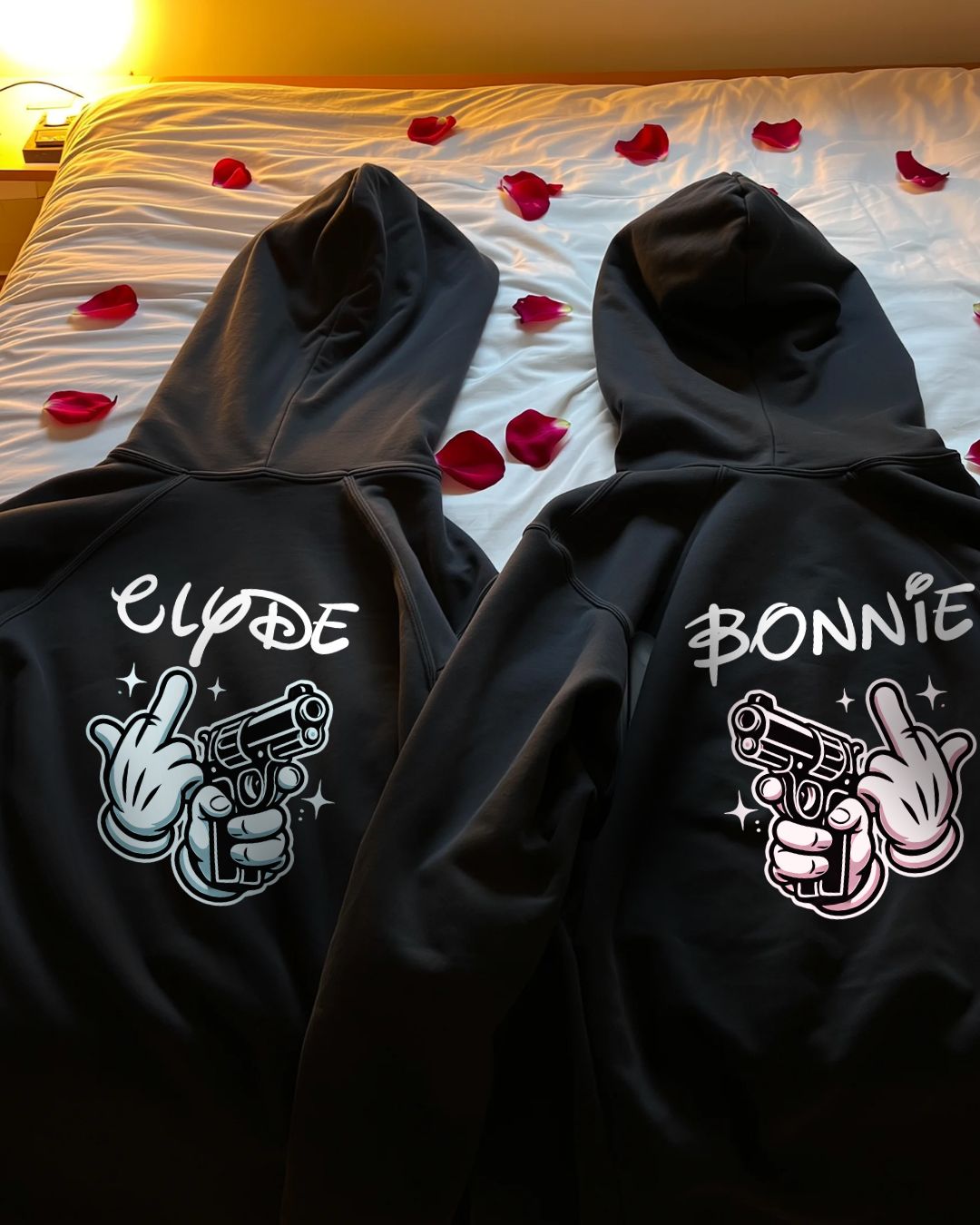 Bonnie & Clyde - Couple Hoodie Bundle