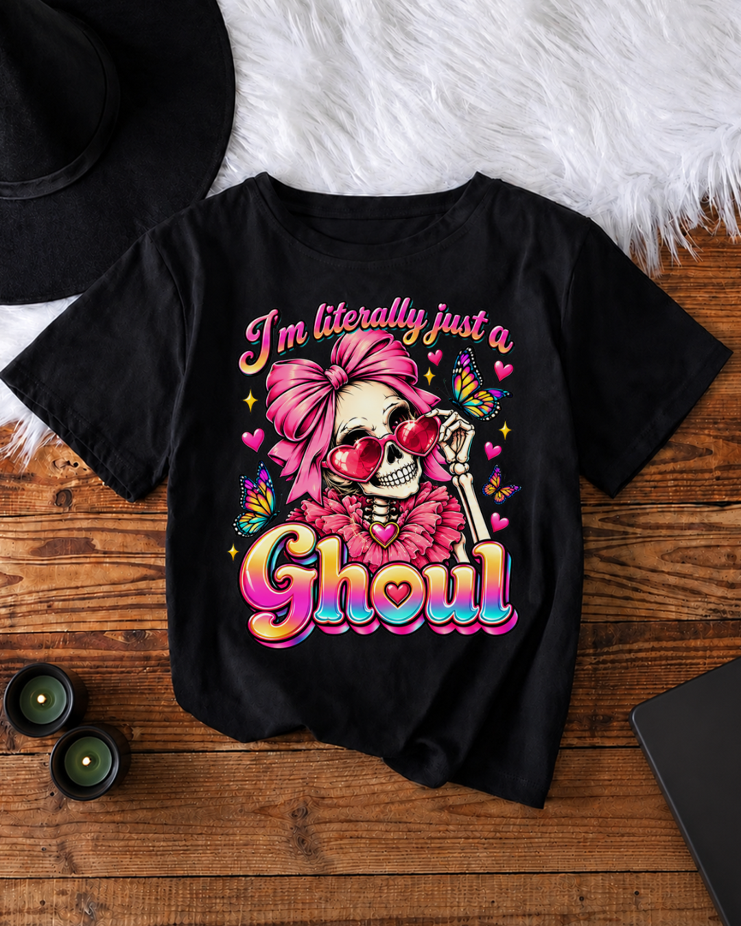 I'm Literally Just a Ghoul - Halloween Shirt
