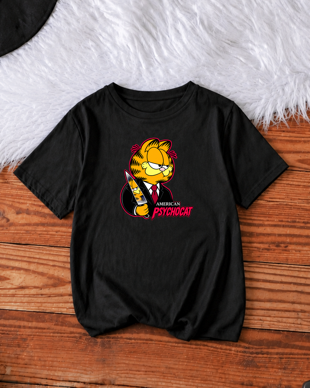 American Psychocat - Funny Cat Halloween Shirt