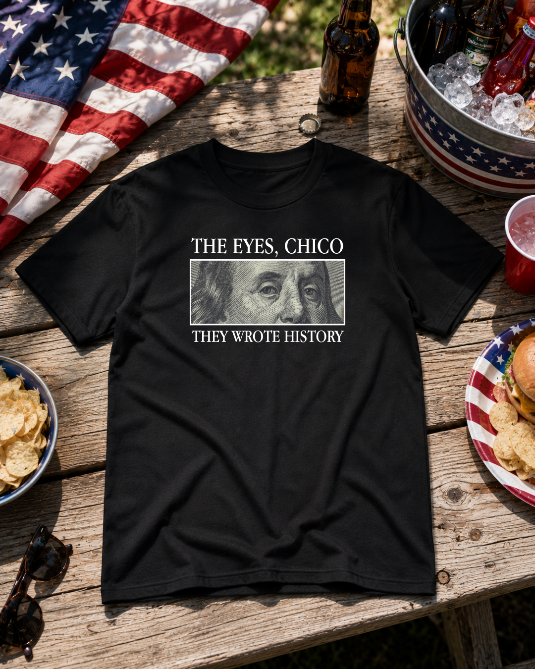 The Eyes Franklin - Shirt Unisex