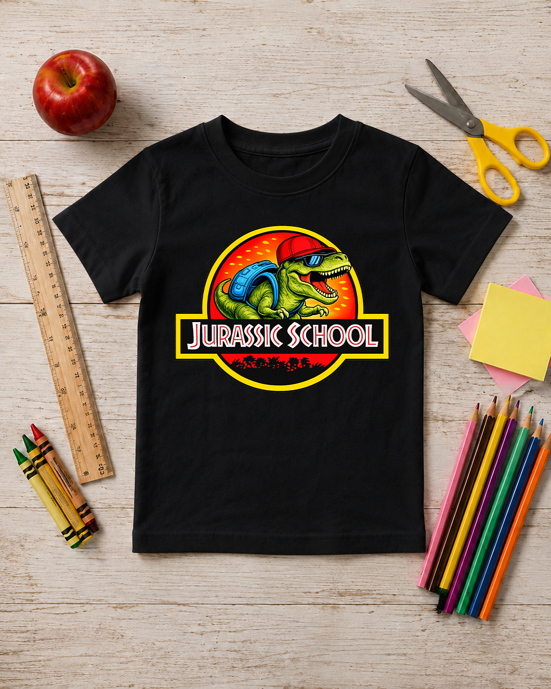 Jurassic School Dinosaur - Perfect First Day Of School Shirt - Unisex