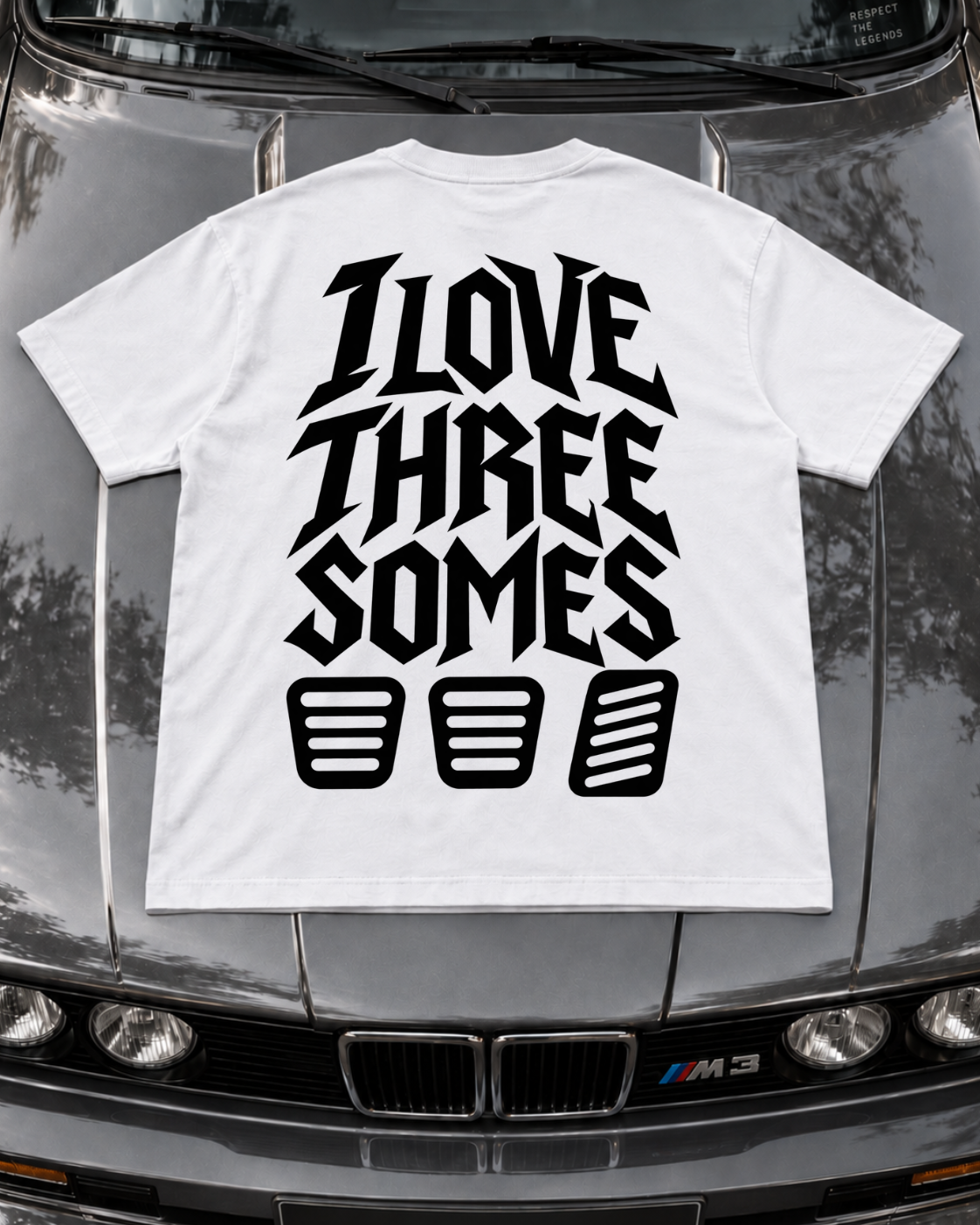 love threesomes - Oversized Shirt