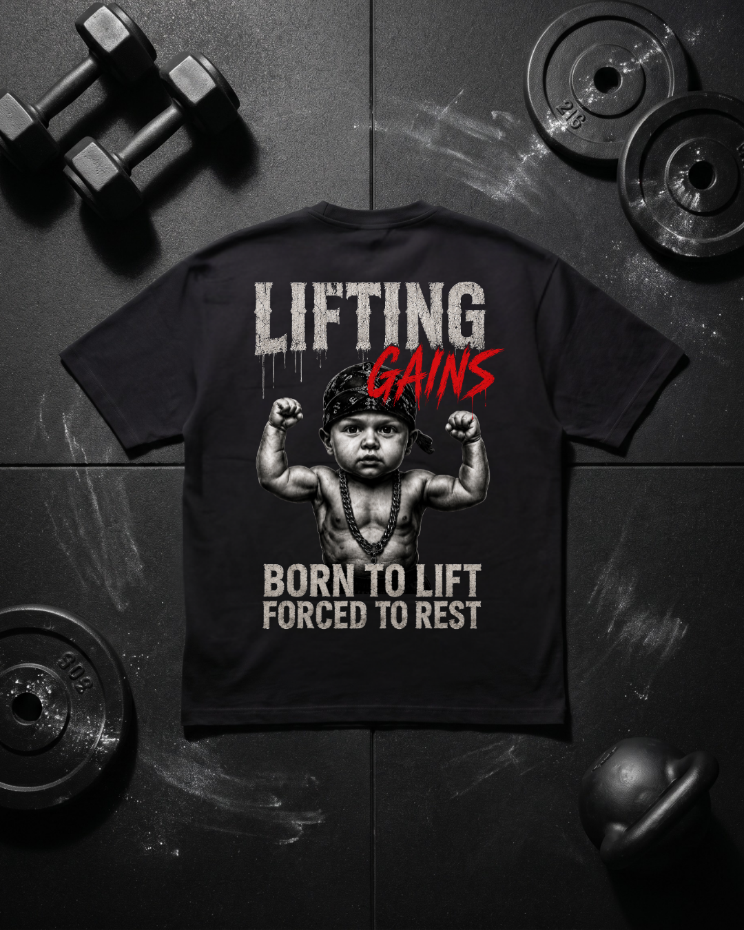 Lifting Gains - Oversized Shirt