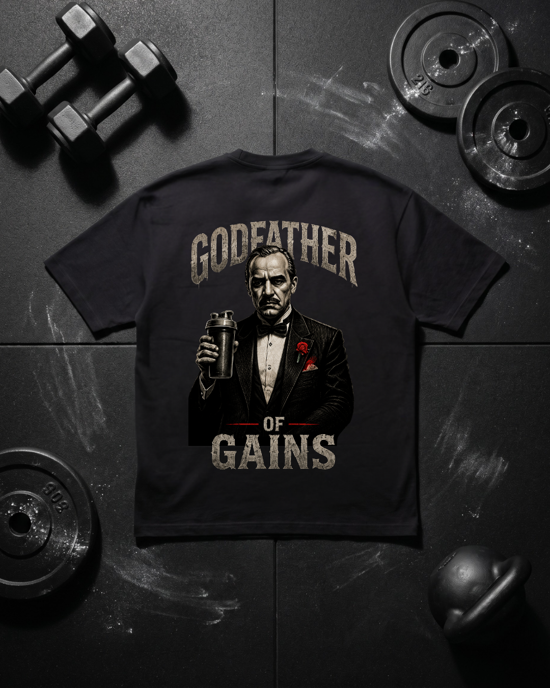 Godfather of Gains - Oversized Shirt