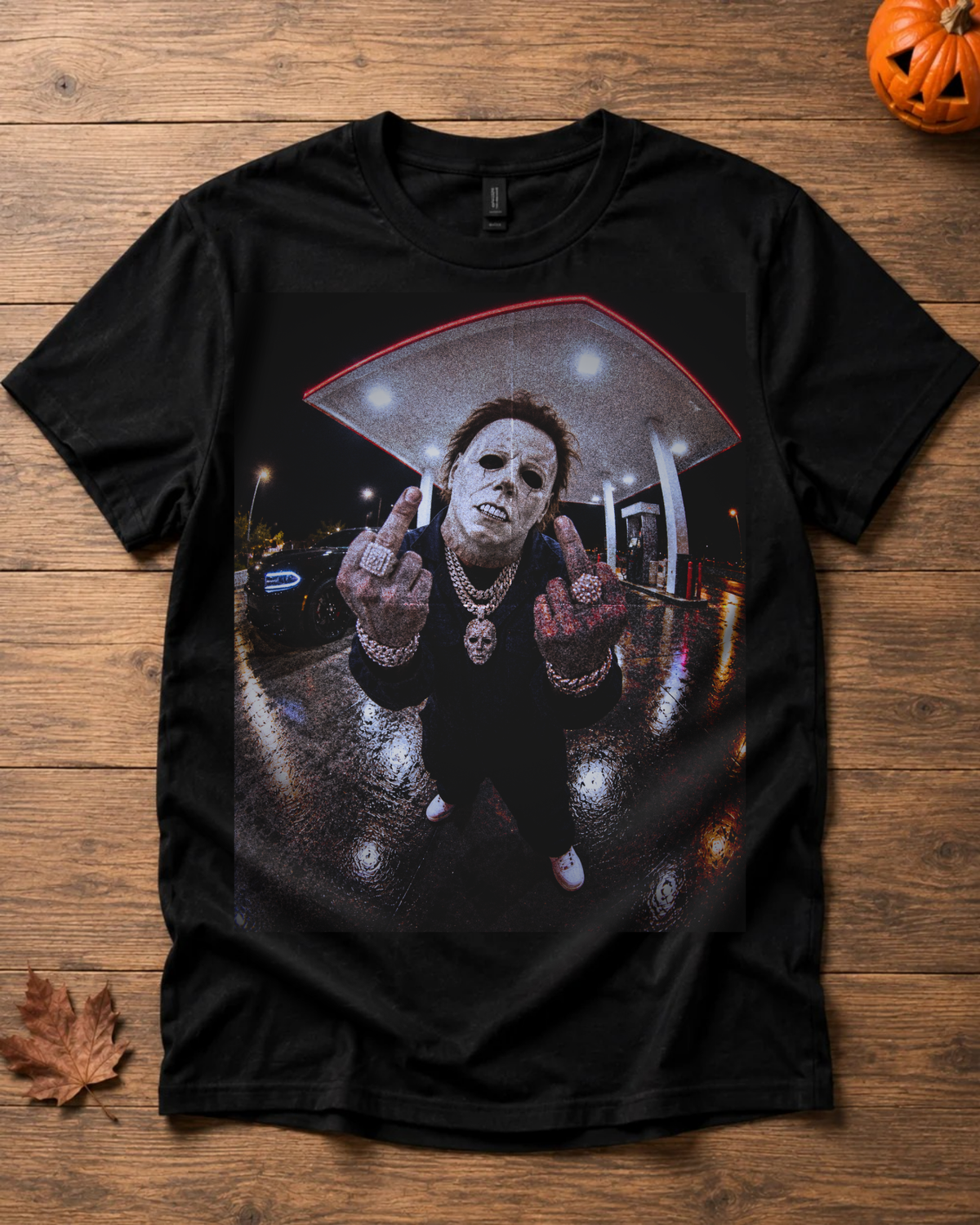 Michael Gas Station - Halloween Shirt Unisex