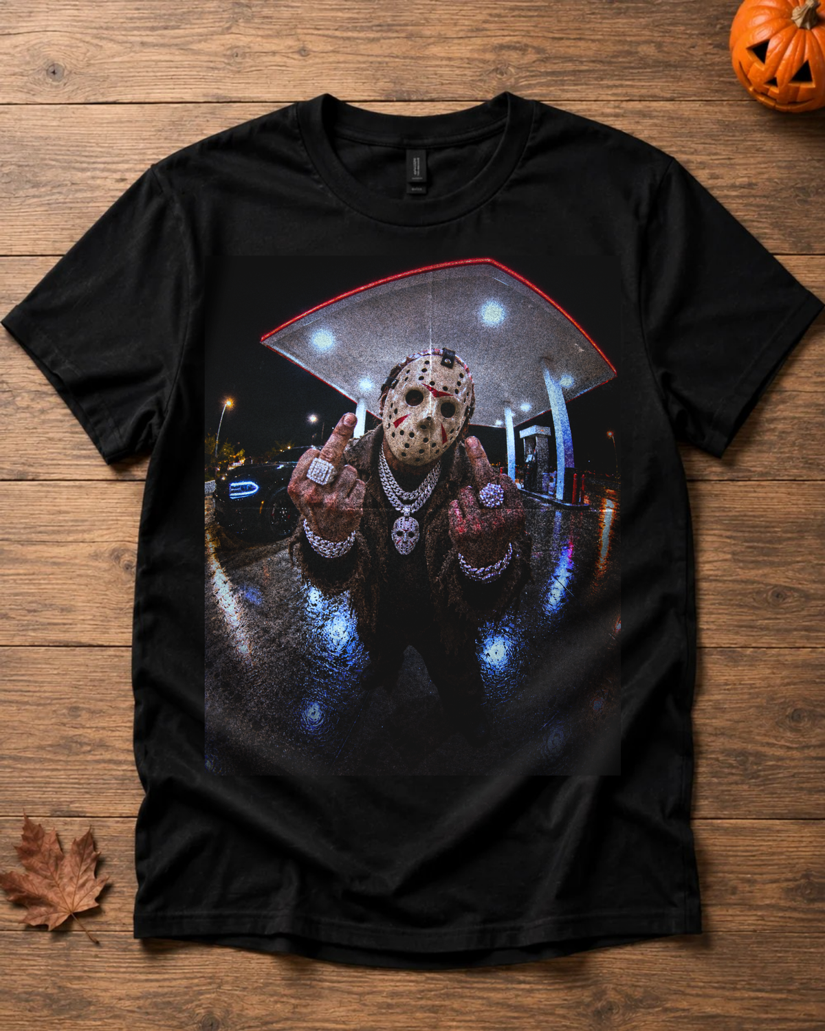 Jason Gas Station - Halloween Shirt Unisex